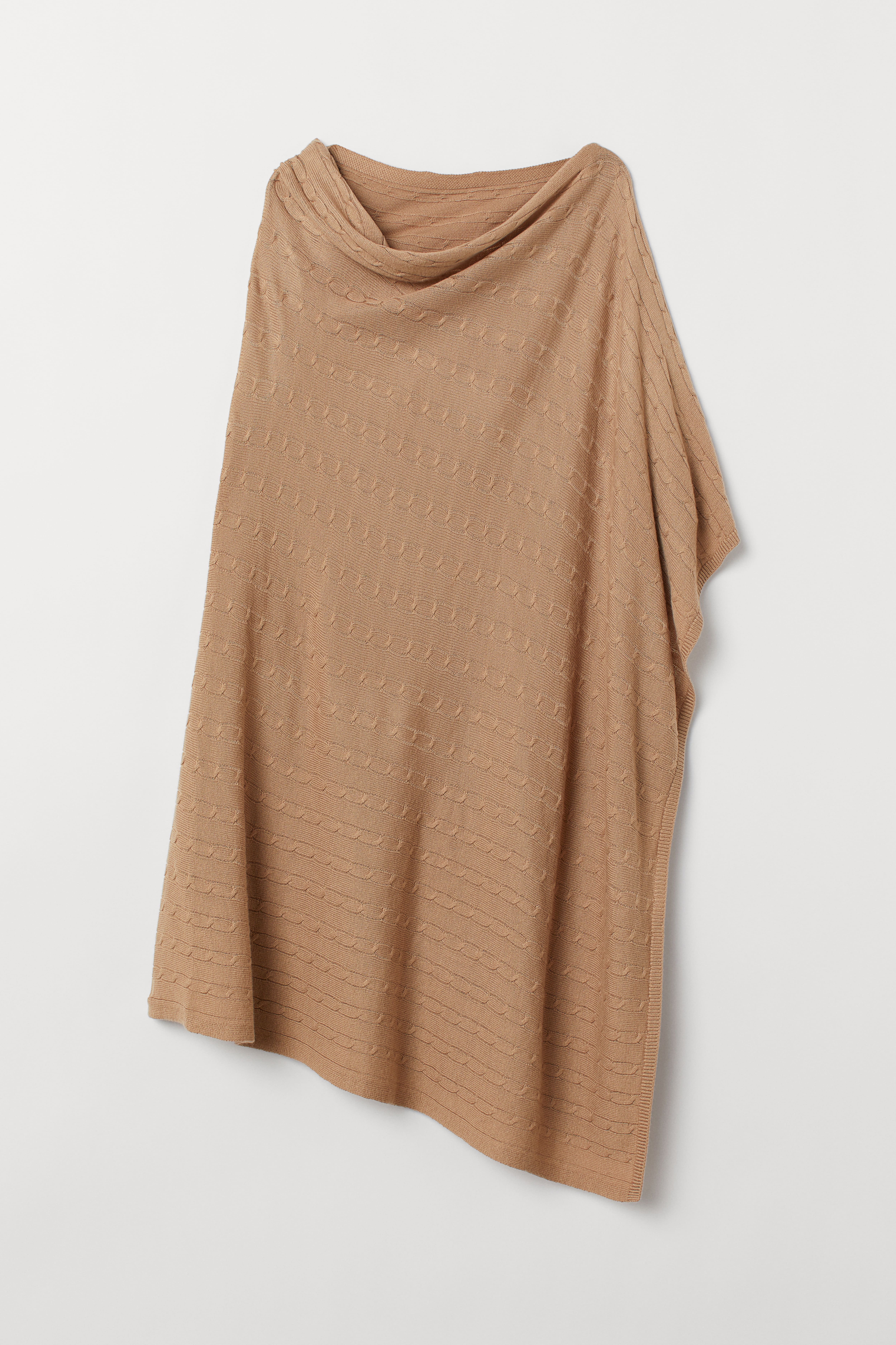 H&m poncho sweater best sale