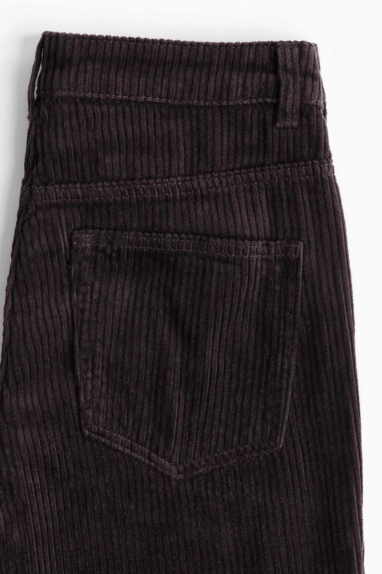 Corduroy trousers - Dark brown - 4