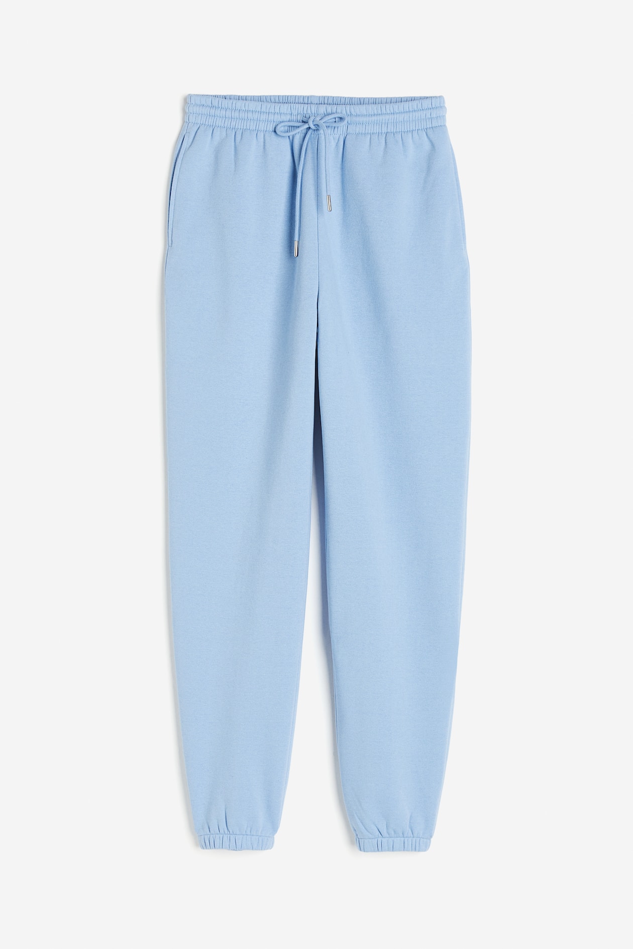 コットンブレンドスウェットパンツ - ライトブルー - レディース | H&M JP