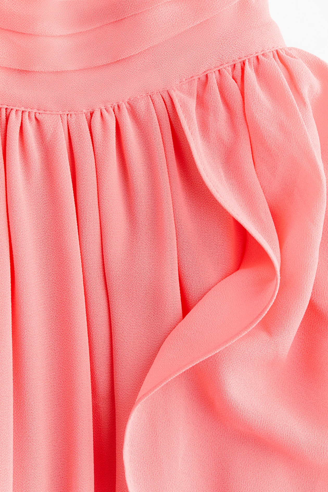 Draped Cape-Detail Dress - image 4