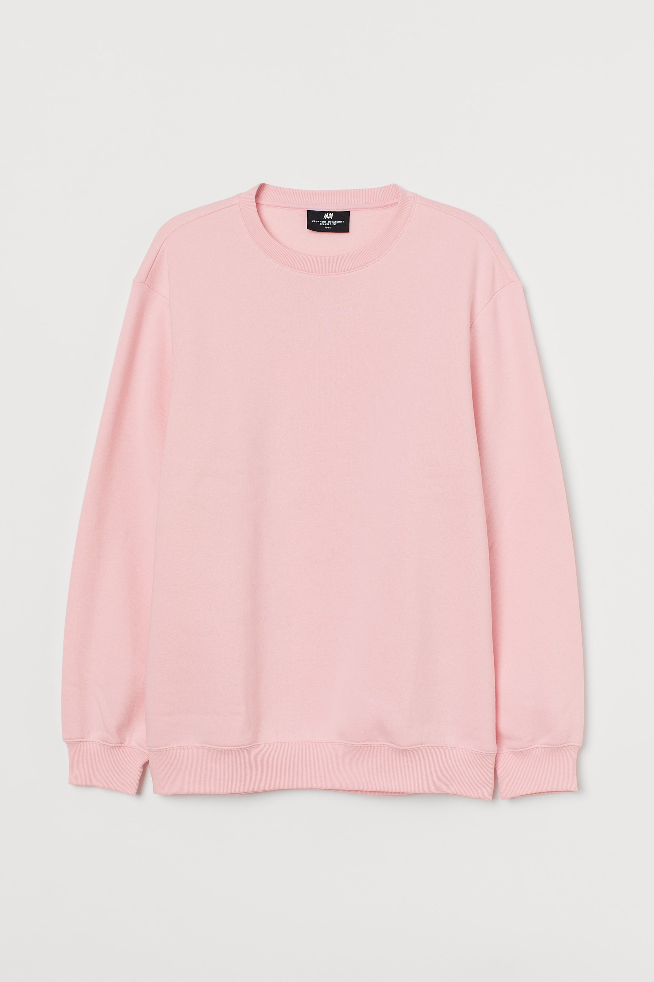 Büyük resmi görüntüle: Sweatshirt Relaxed Fit - Açık pembe - ERKEK | H&M TR 1