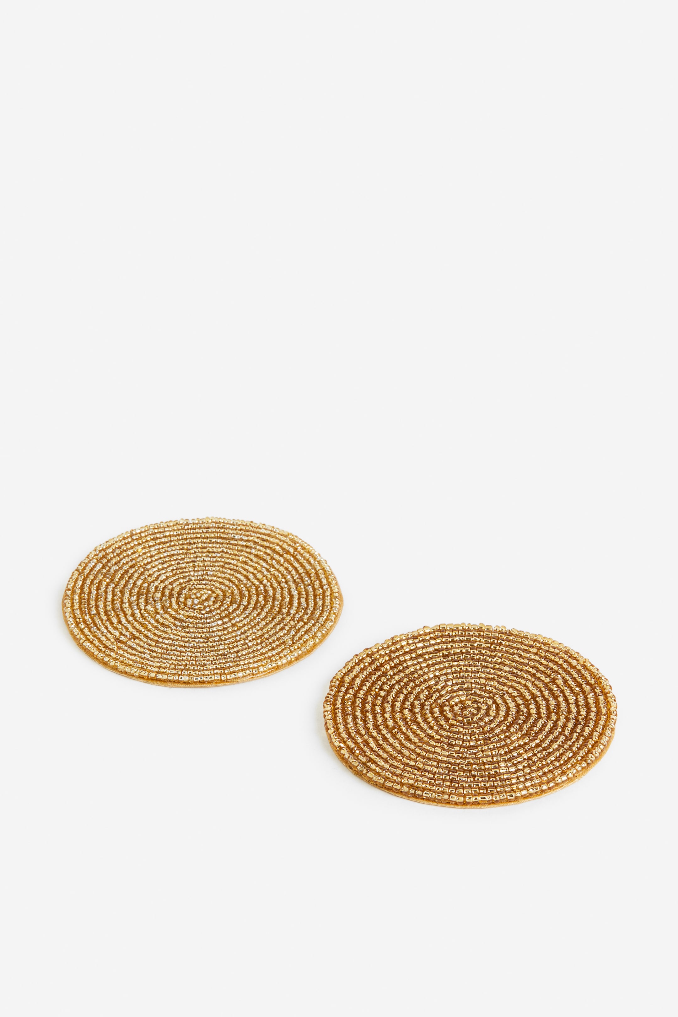 2-pack Beaded Coasters