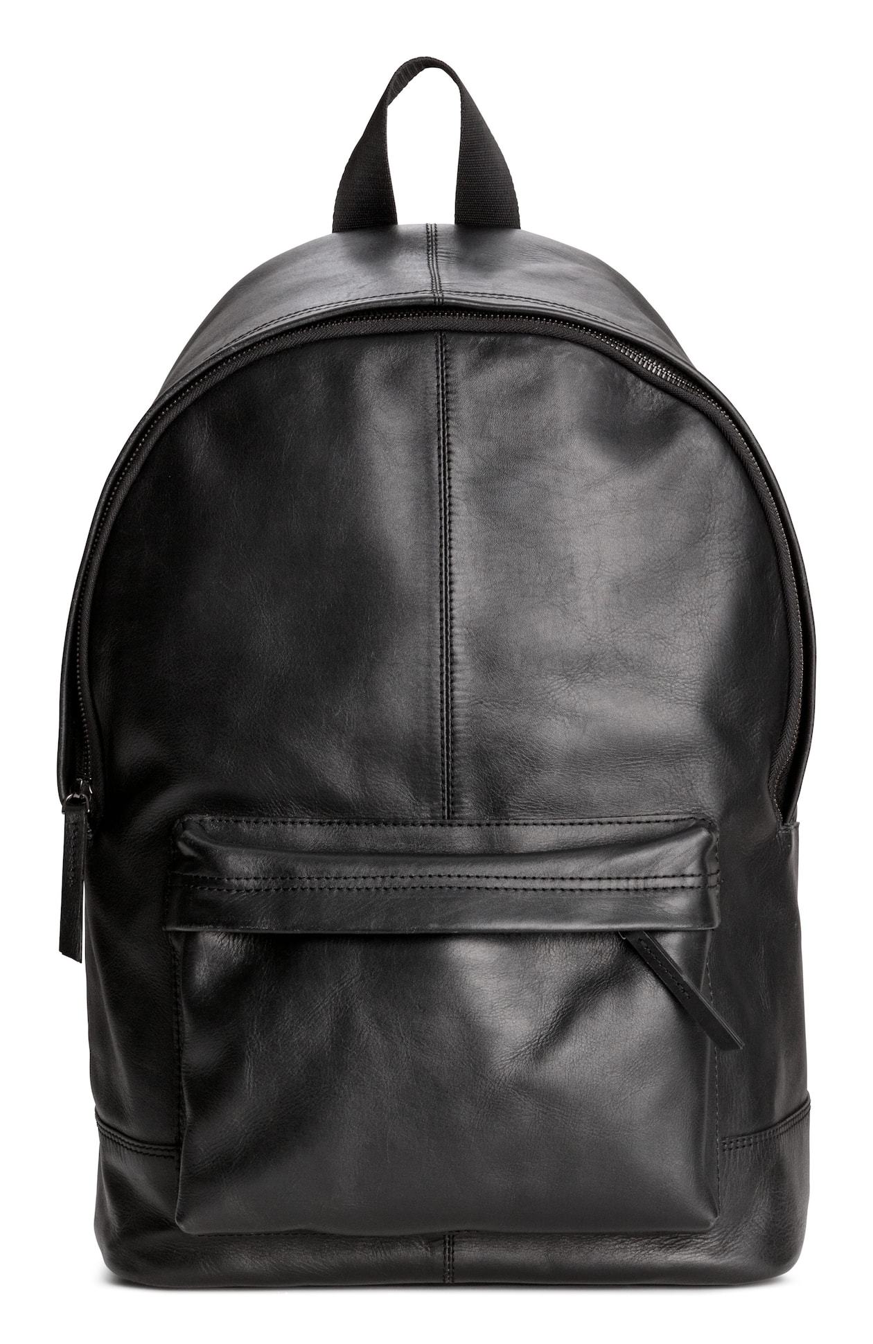 Leather backpack Black Men H&M IN - Main Image