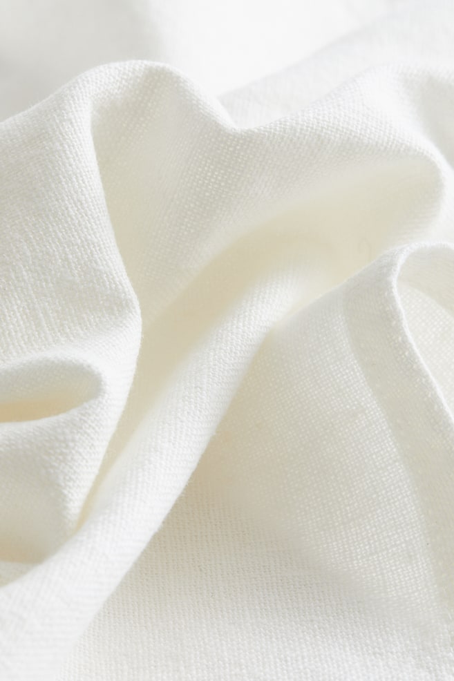 4-pack linen-blend napkins-White - 4