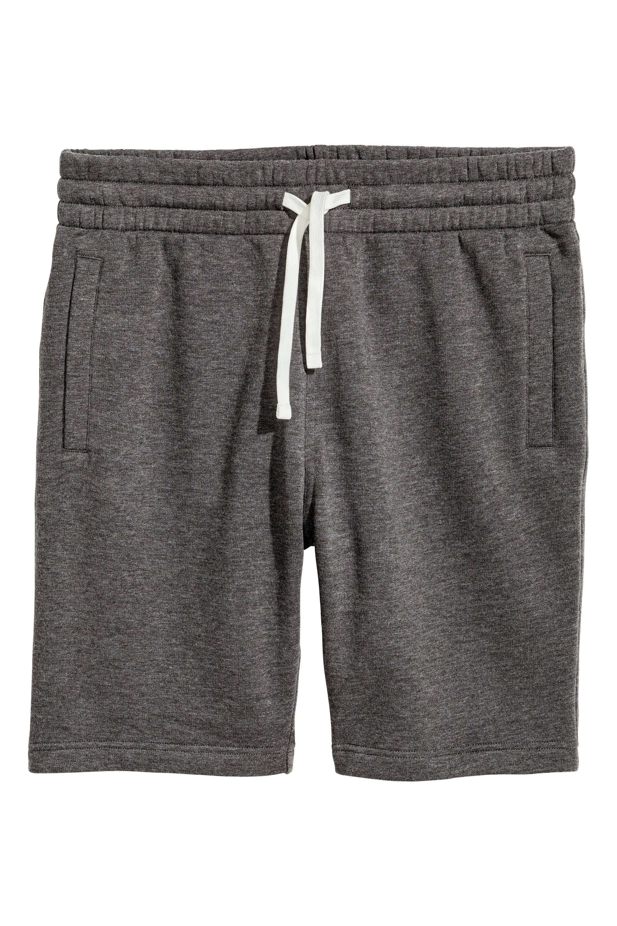 View larger image: Sweatshirt shorts - Dark grey marl - Men | H&M GB 1