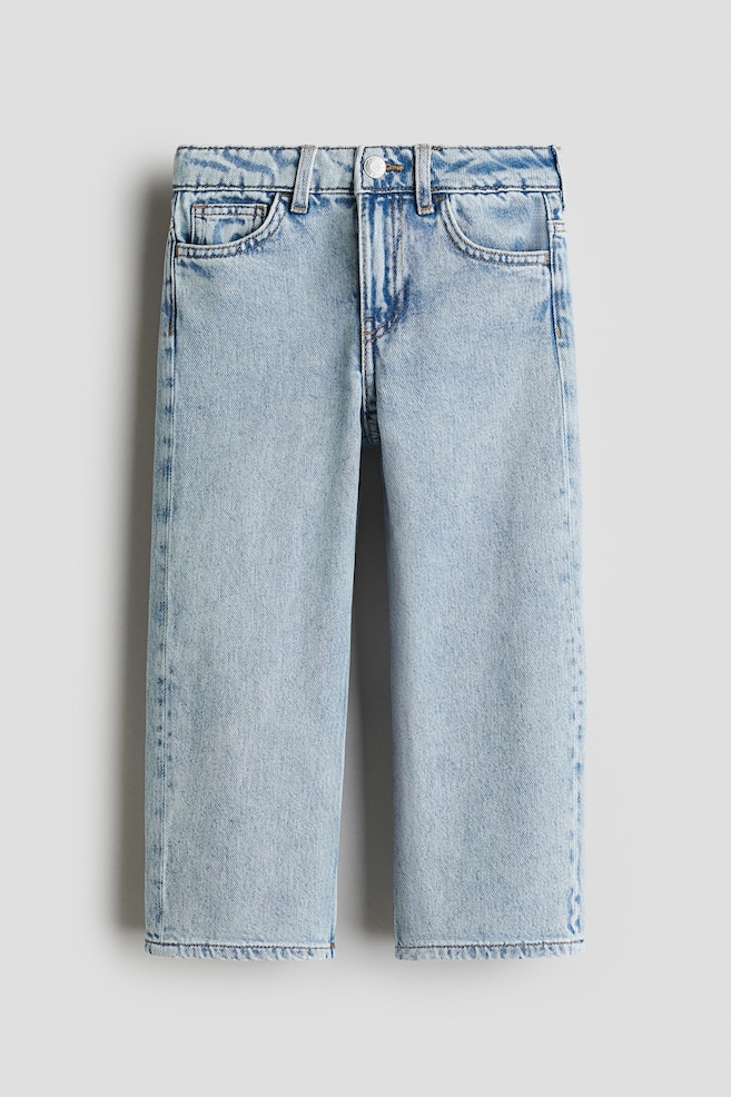 Loose-Fit Jeans - Light denim blue/Dark denim blue/Light denim blue/Light denim blue/Light denim gray/Denim blue/Black/Denim blue/Light denim gray/Dark gray - 1