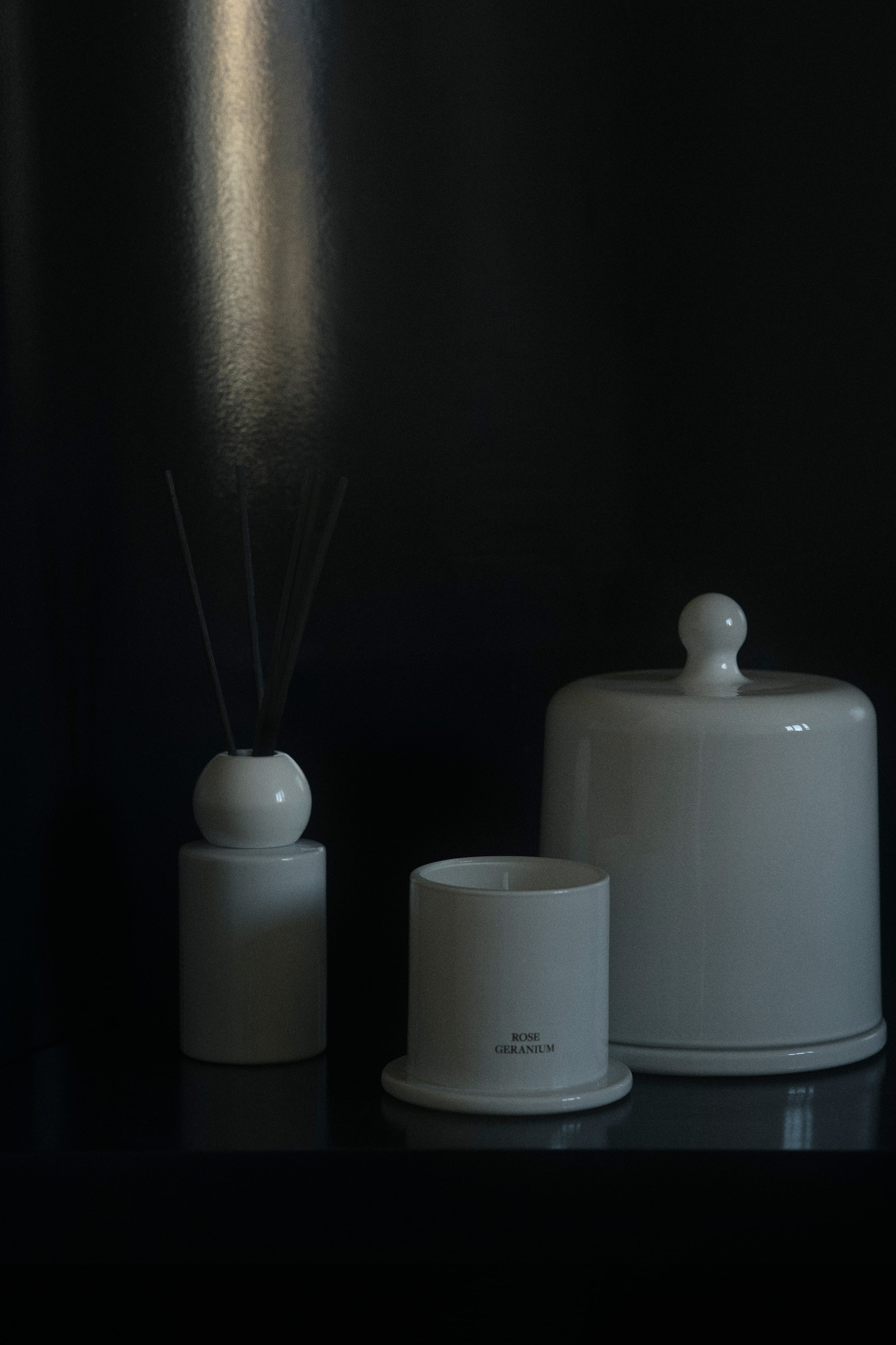Scented Candle with Cloche Lid