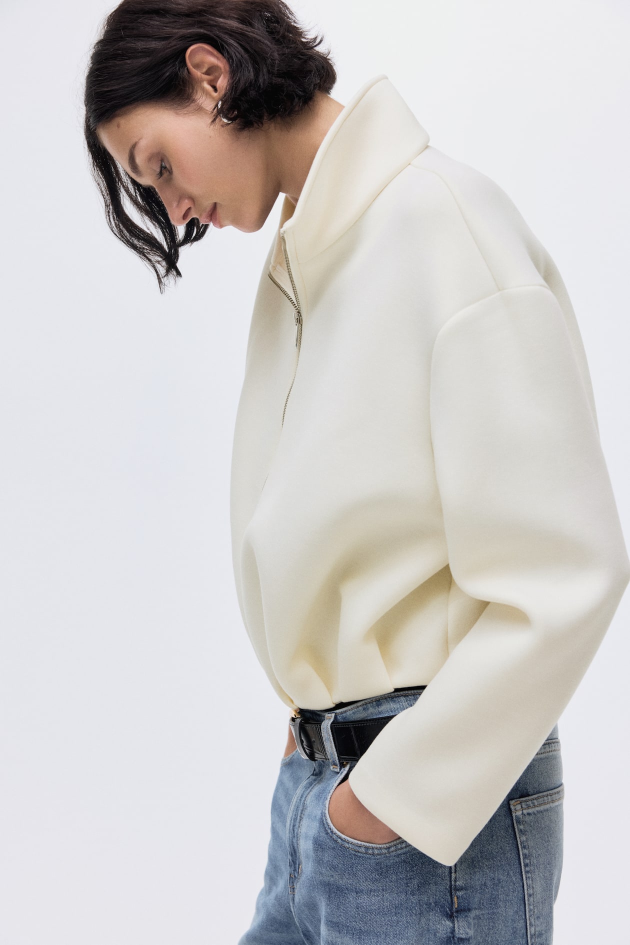 Scuba Fabric Jacket - image 4