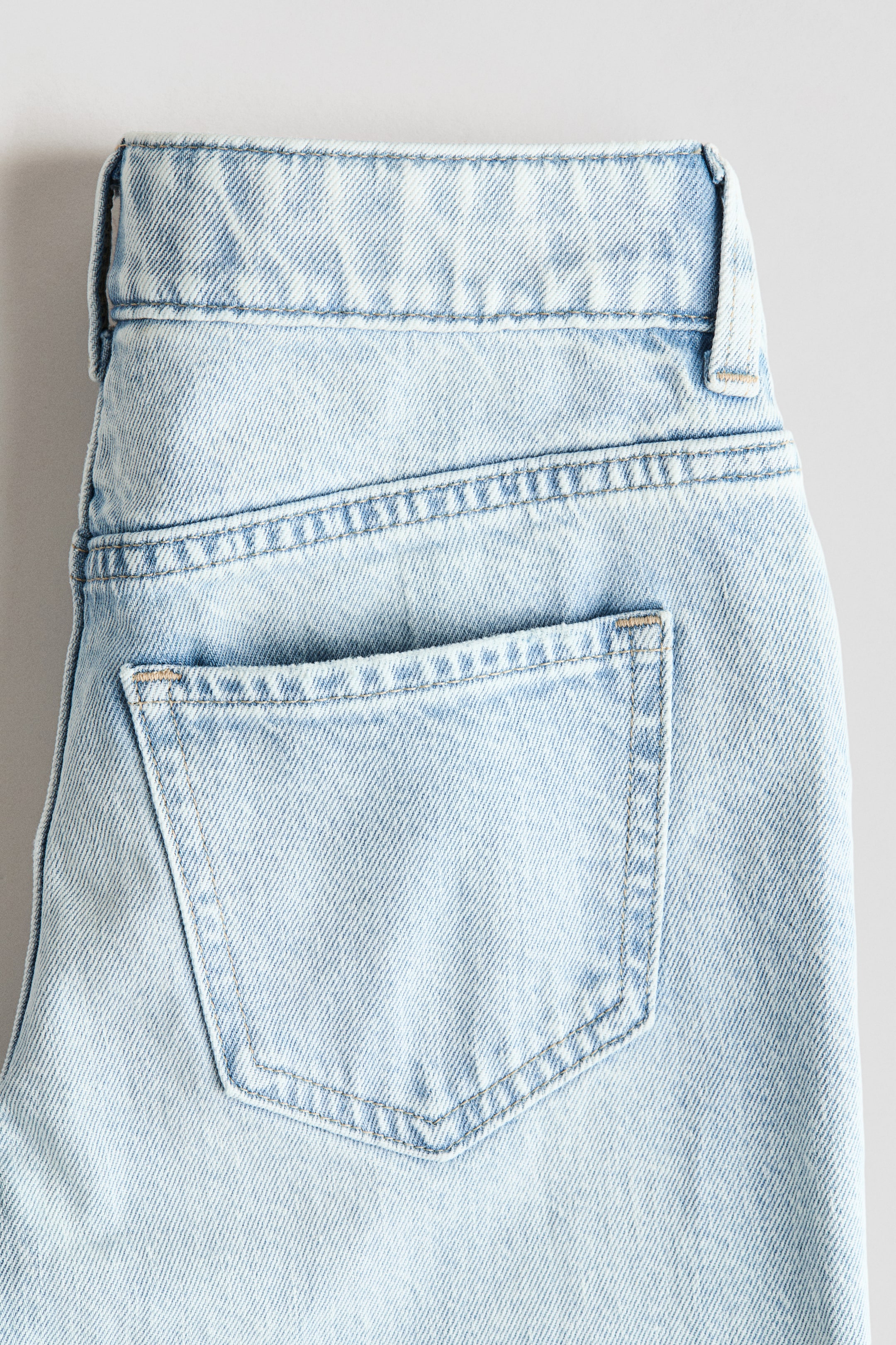Voir une image plus grande: Jean ample coupe bottillon - Bleu denim clair - ENFANT | H&M CA 5