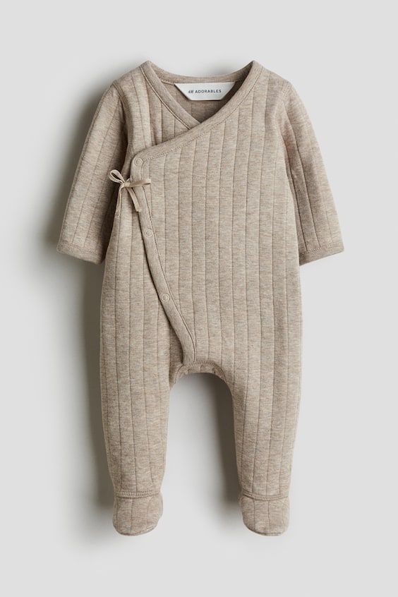 Детские комбинезоны H&M Quilted Jersey Jumpsuit