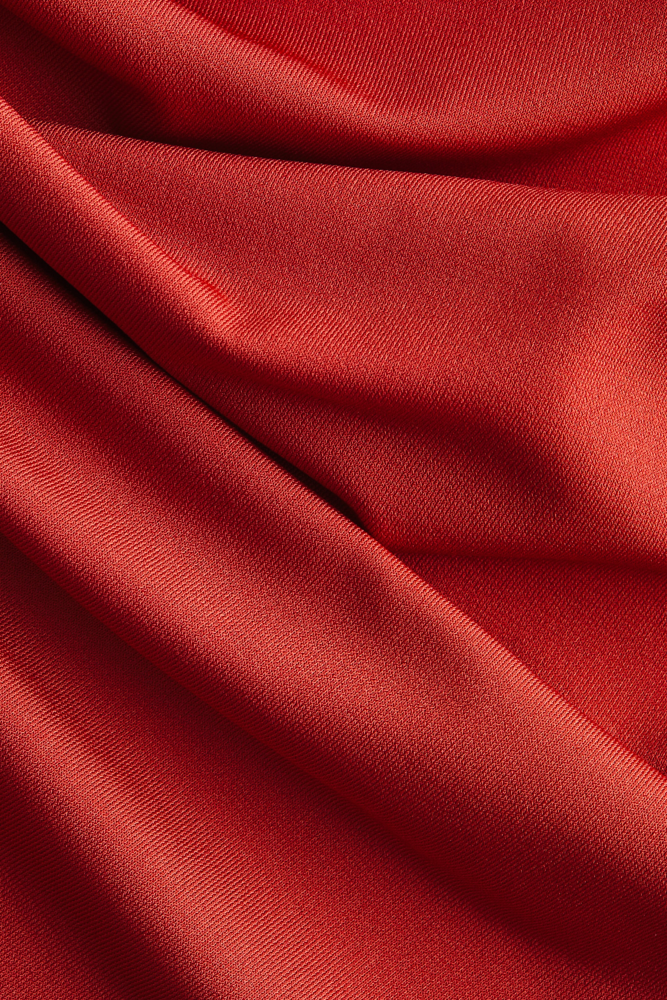 View larger image: Ruched Top - Red - Ladies | H&M US 4