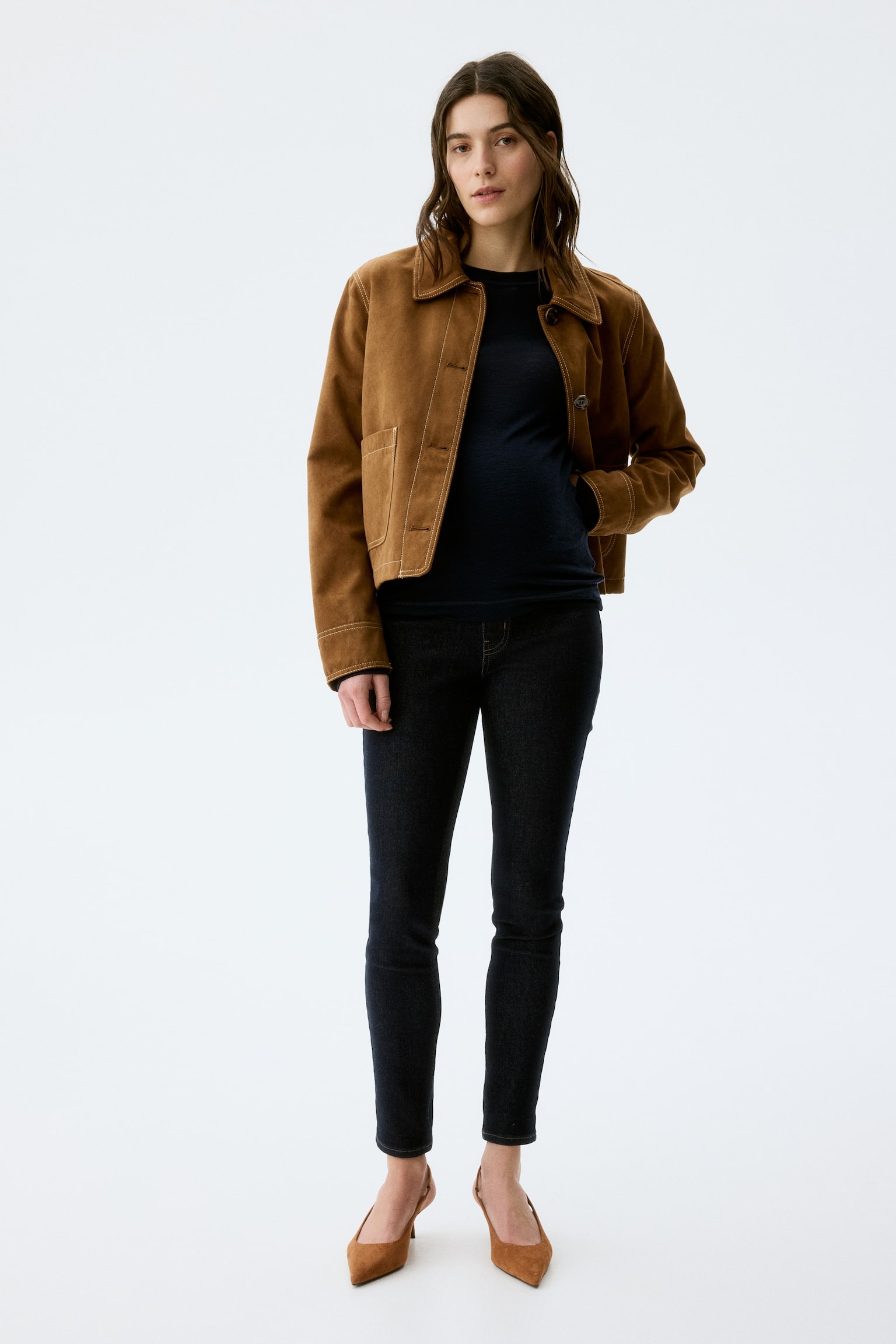 MAMA Skinny Jeans - Ciemnoniebieski denim/Ciemnoniebieski denim/Niebieski denim/Czarny/Sprany/Niebieski denim - 2