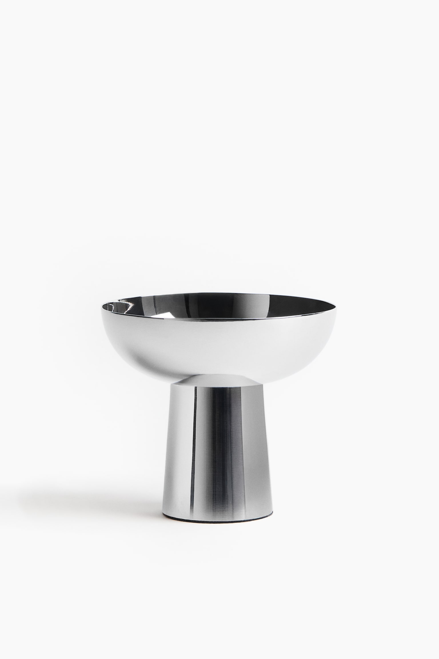 Pieni kynttilänjalka ruostumatonta terästä - Hopeanvärinen - 4