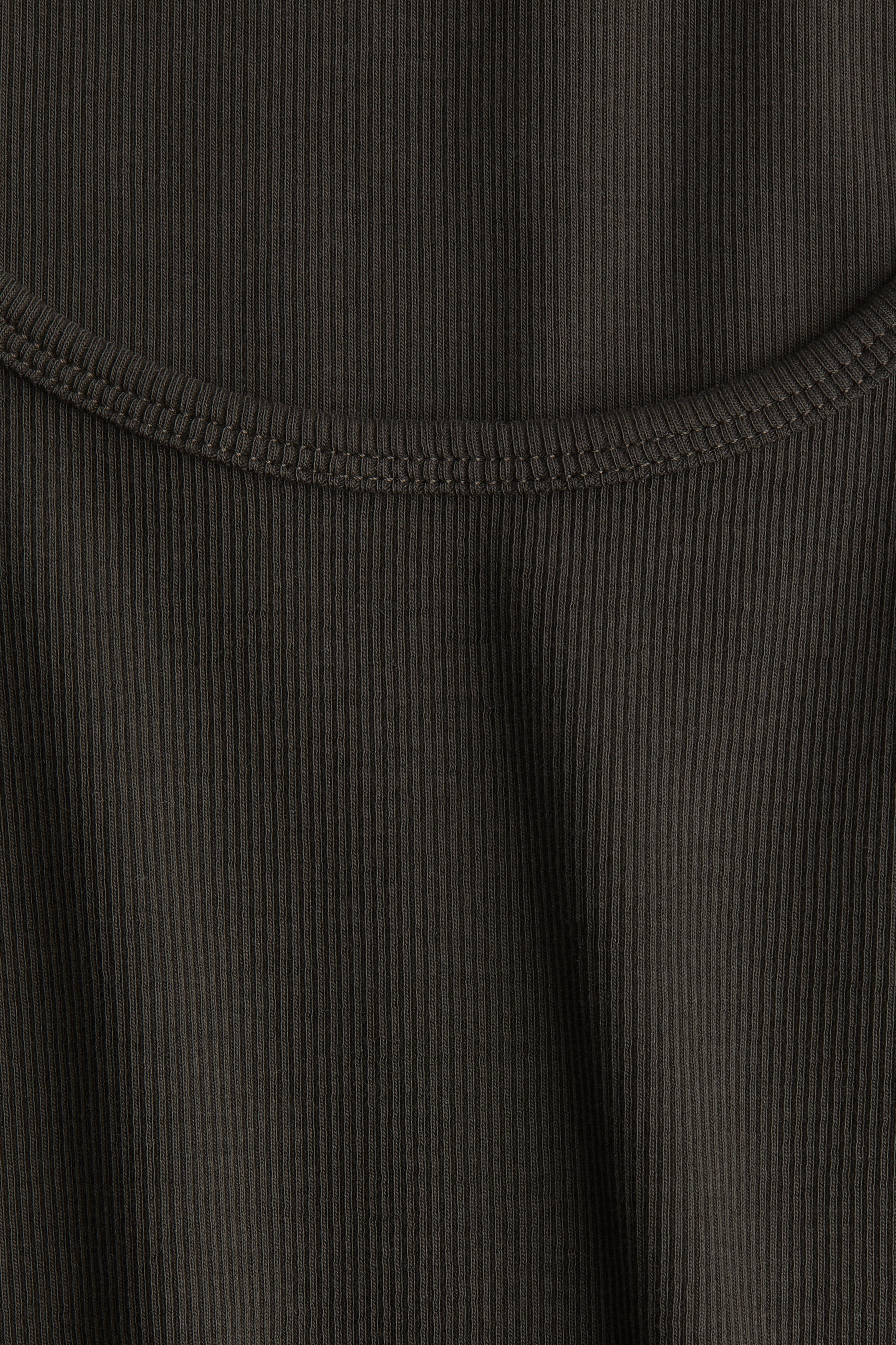 Rib-knit vest top