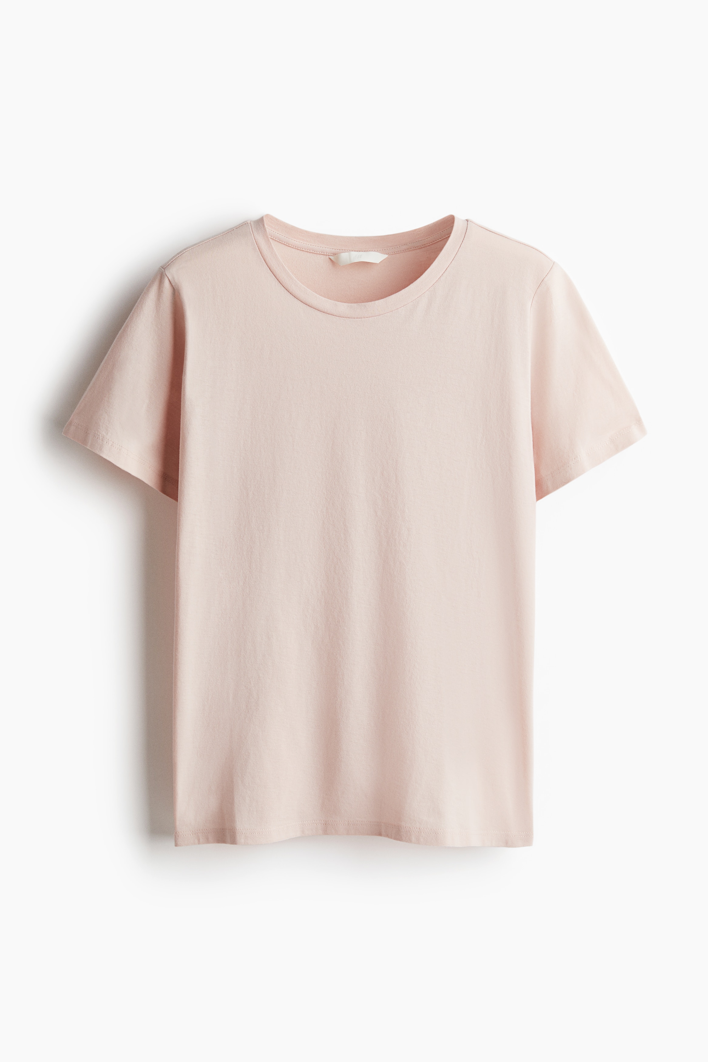 Cotton Tee - Powder pink/Light grey marle/Black/White/Greige/Light dusty blue/White/Stripe