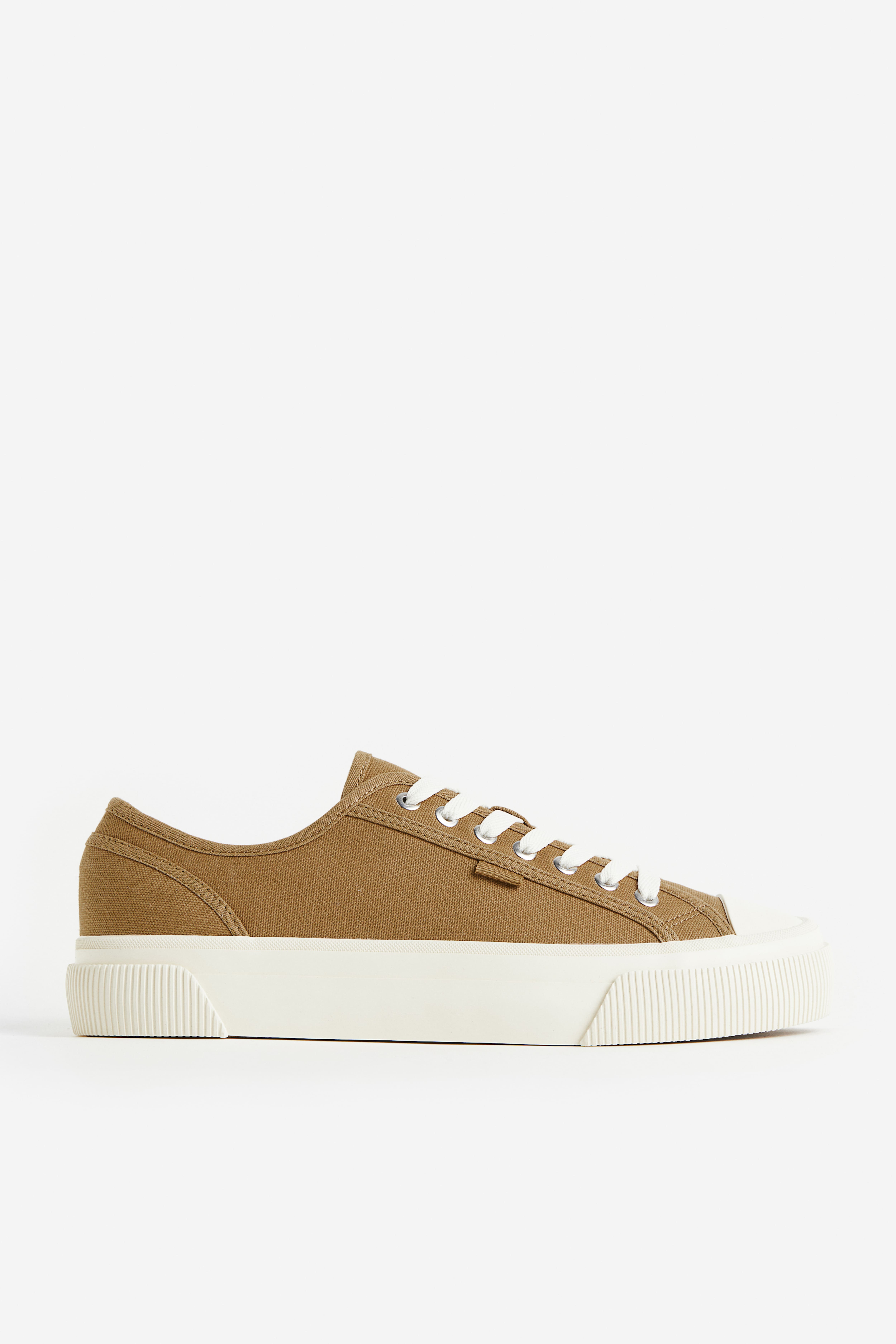 Brown canvas sneakers online