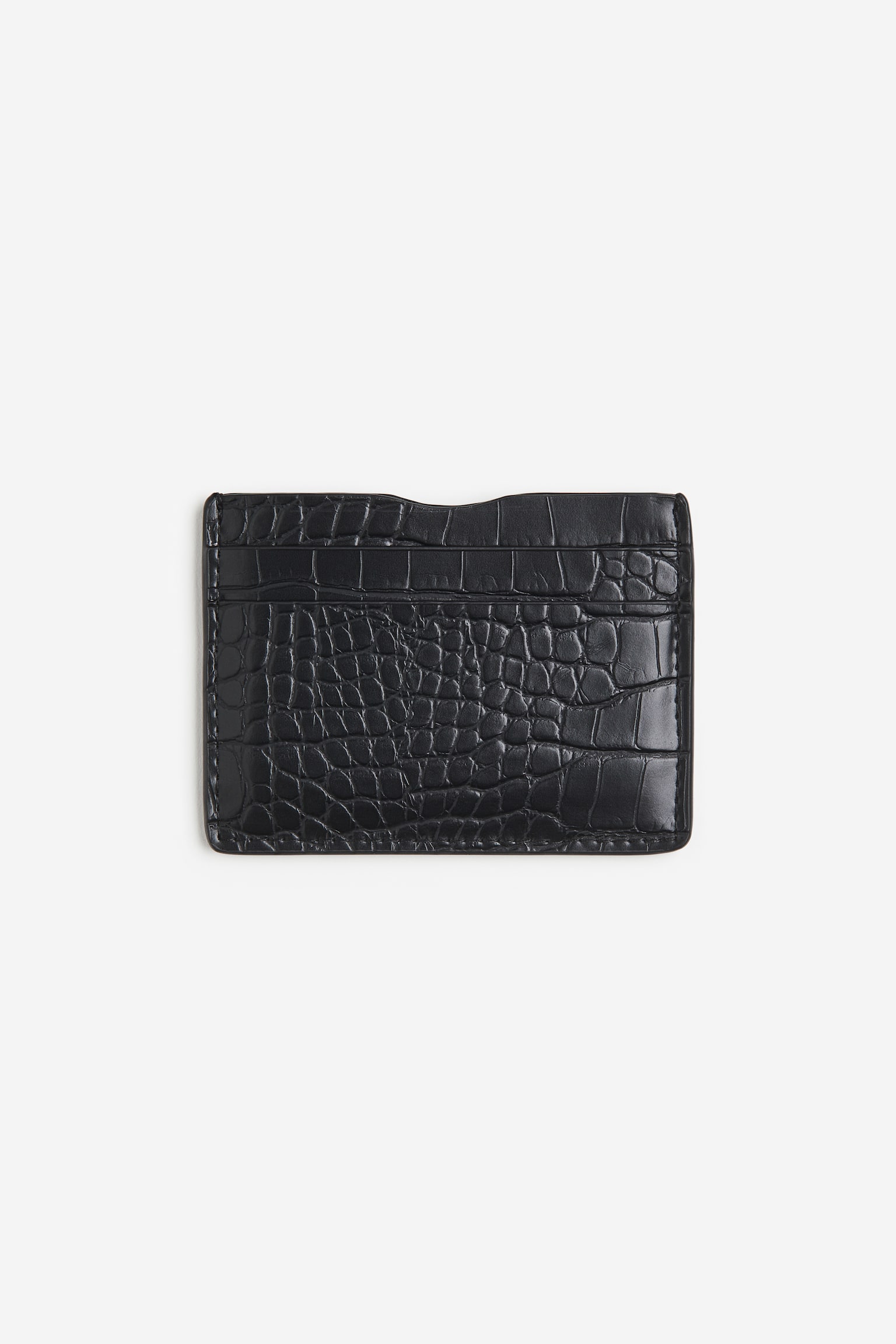 Card Holder - Black/Brown/Snakeskin pattern/Black/Crocodile pattern/Brown - 1