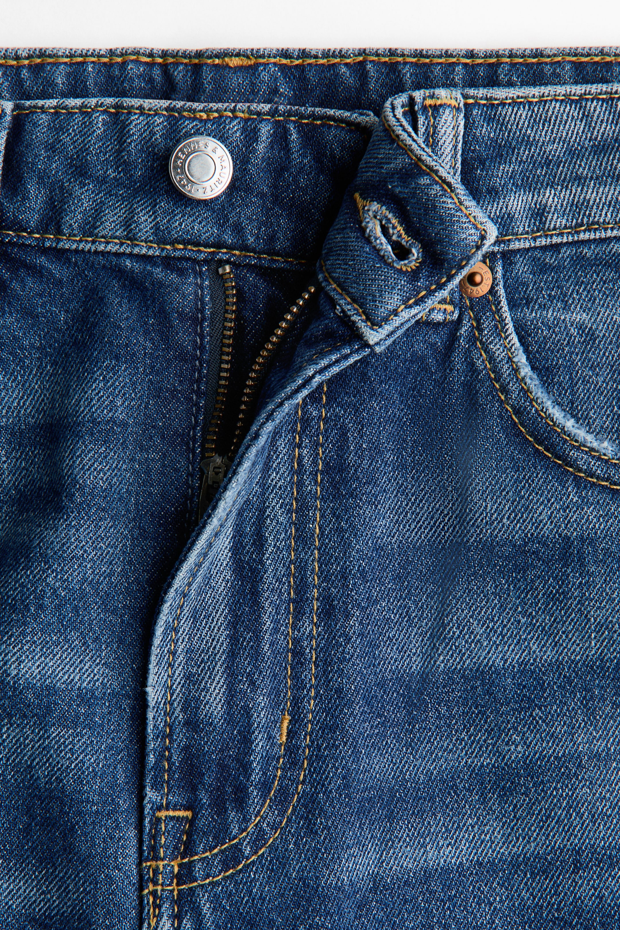 Denim Bermuda Shorts