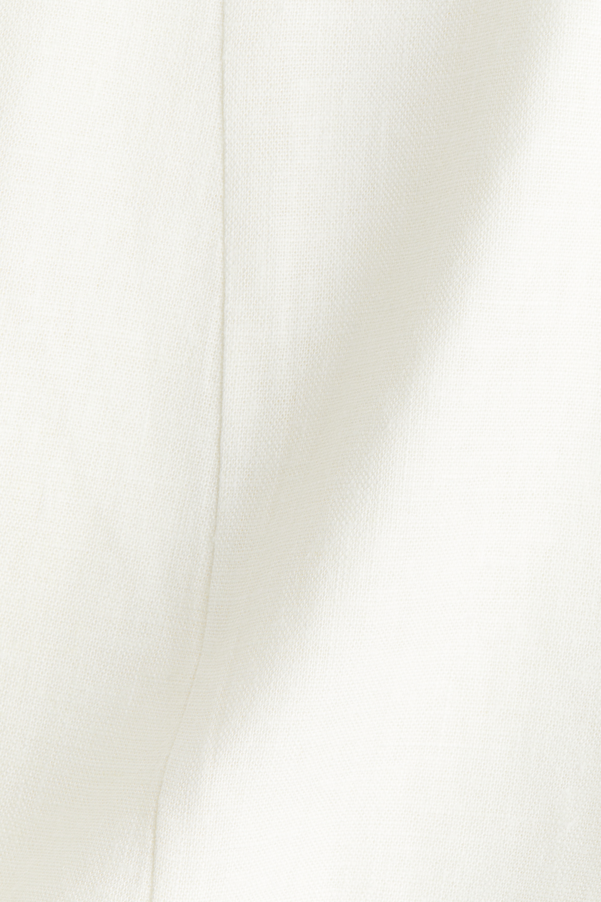 Linen-blend halterneck dress