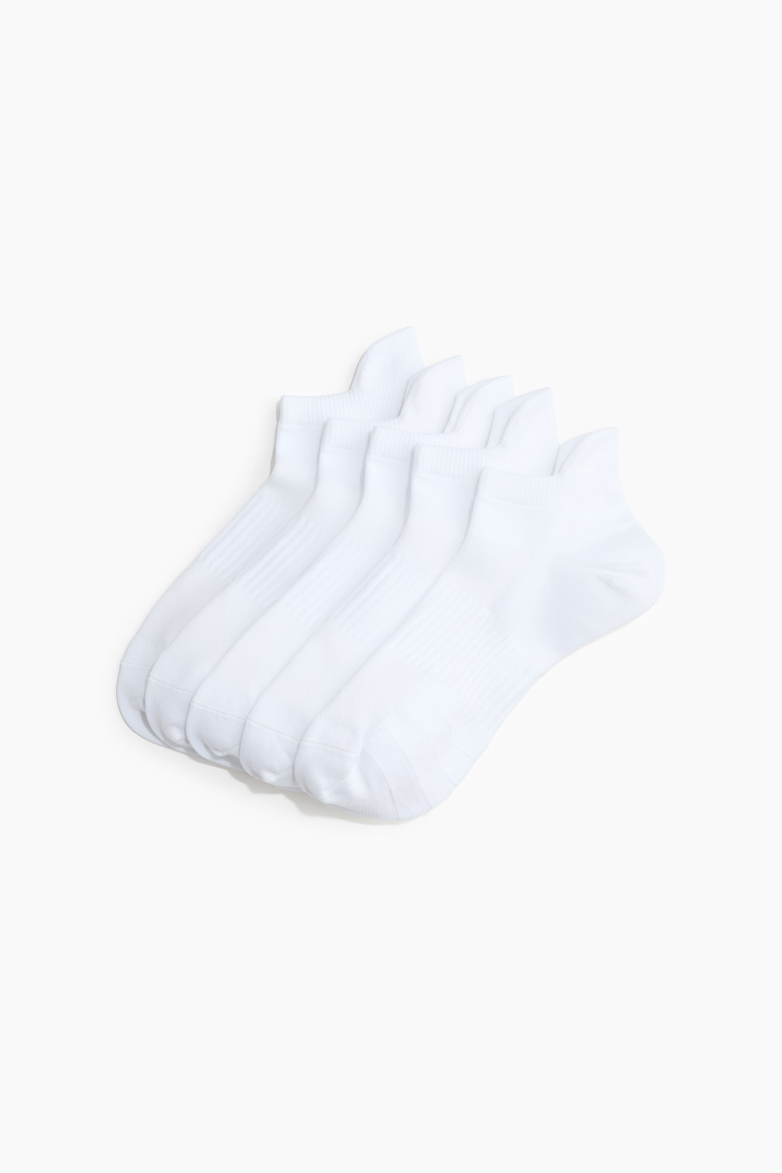 5-pack Calcetines deportivos con DryMove™ - Blanco/Negro