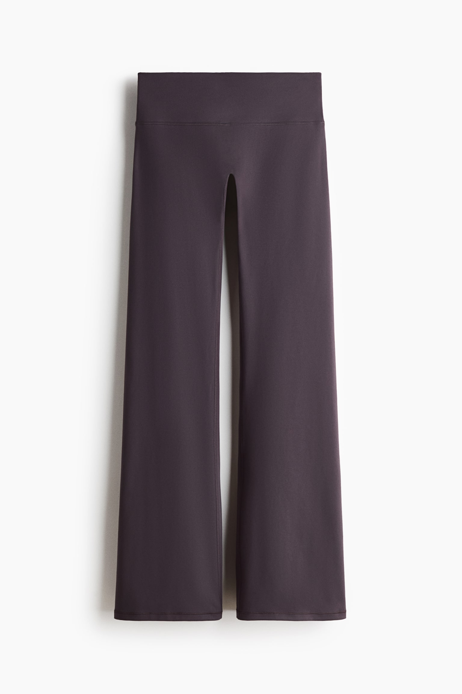 Low Waist Sports Leggings with SoftMove™ - Plum/Black