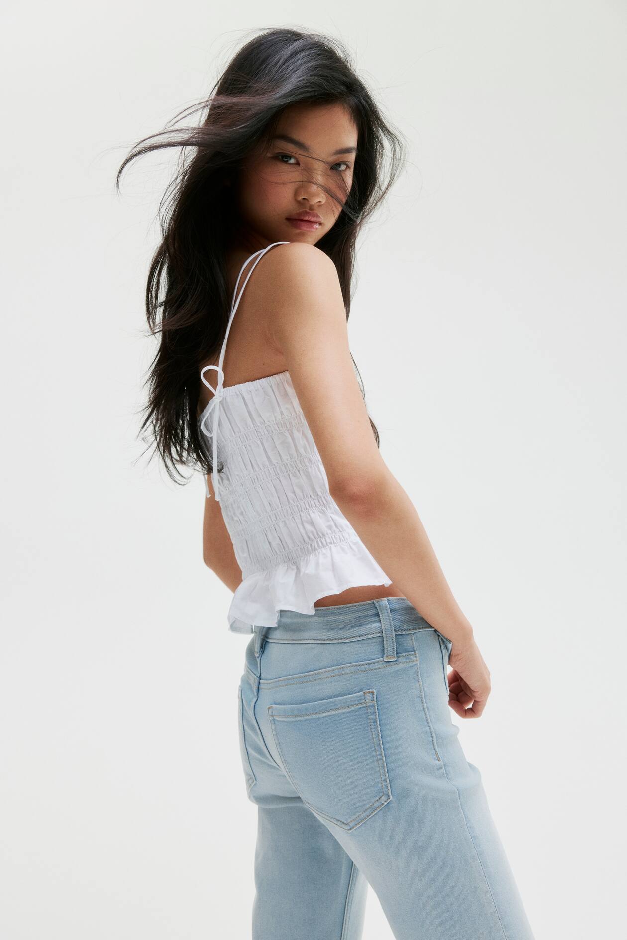 Flared Low Ankle Jeans - image 2
