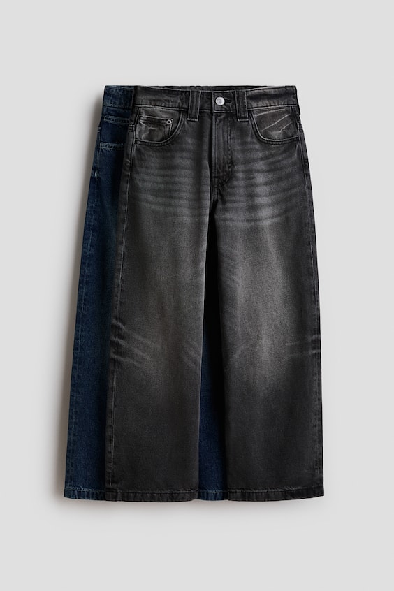 Детские джинсы H&M 2-pack Baggy Fit Jeans