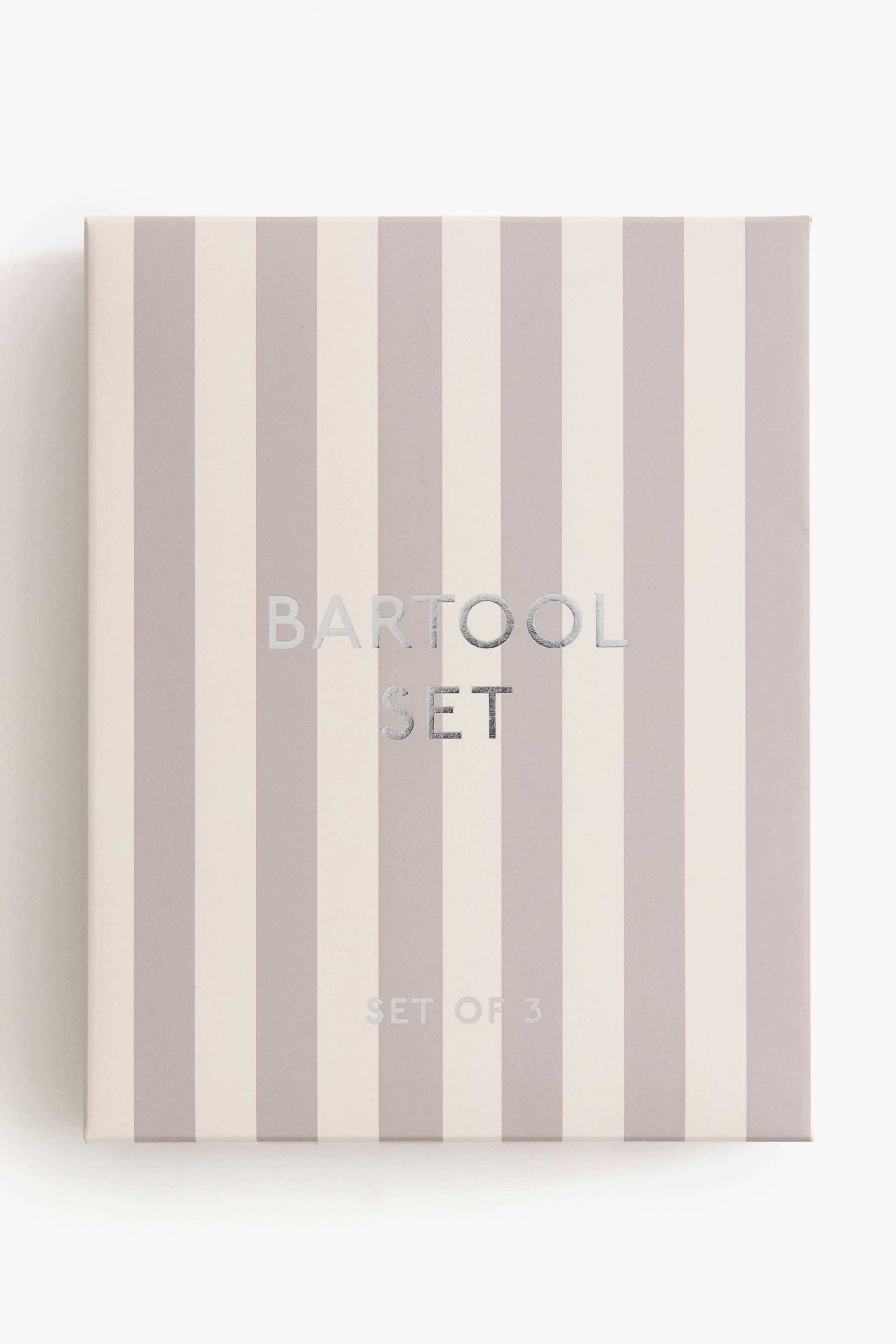 Zobrazit větší obrázek: Trojdílná barová sada - Stříbrná - HOME | H&M CZ 3