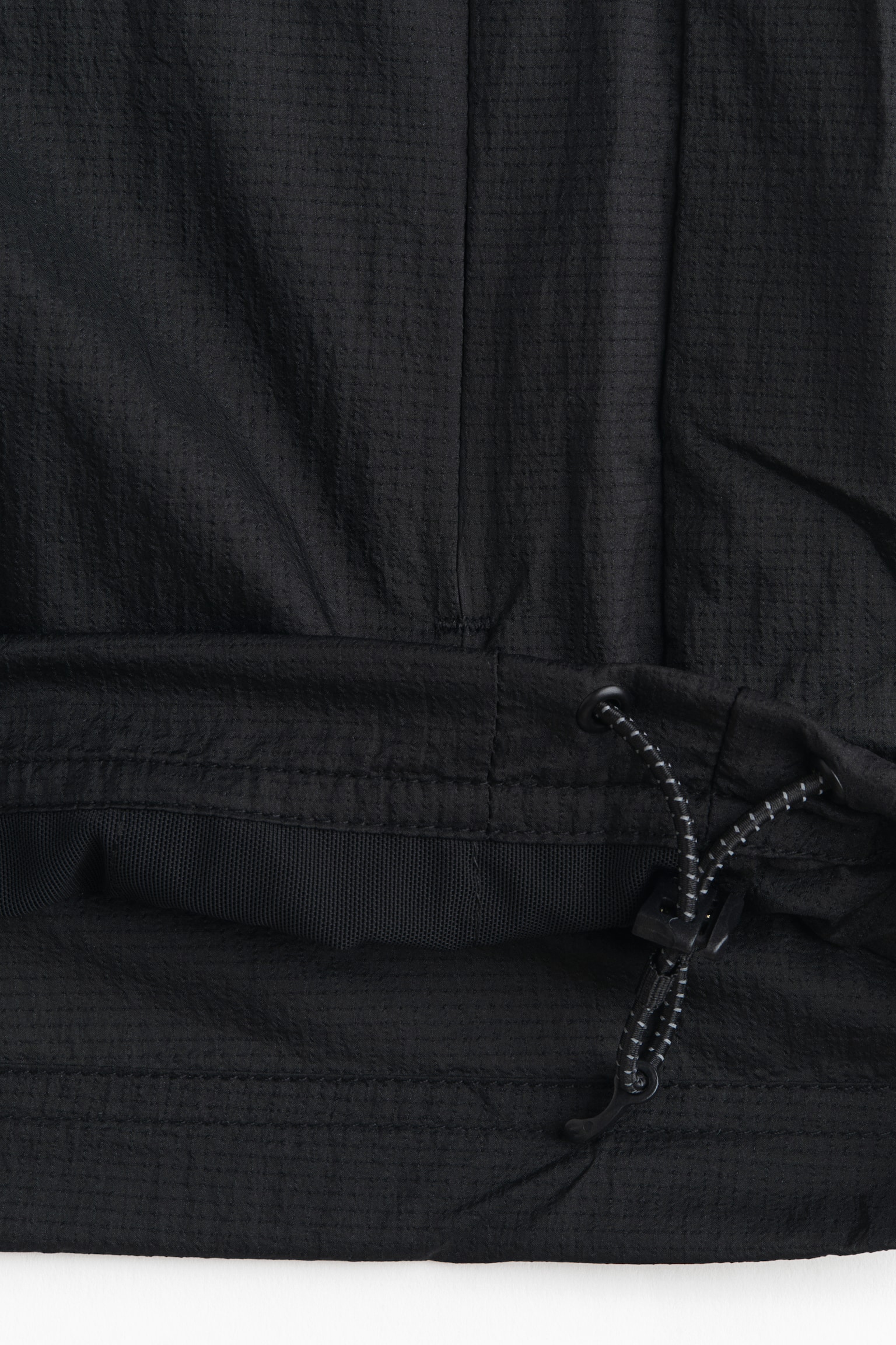 Мужская куртка H&M Move Relaxed-Fit Water-Repellent Running, цвет: Чёрный — фото 7