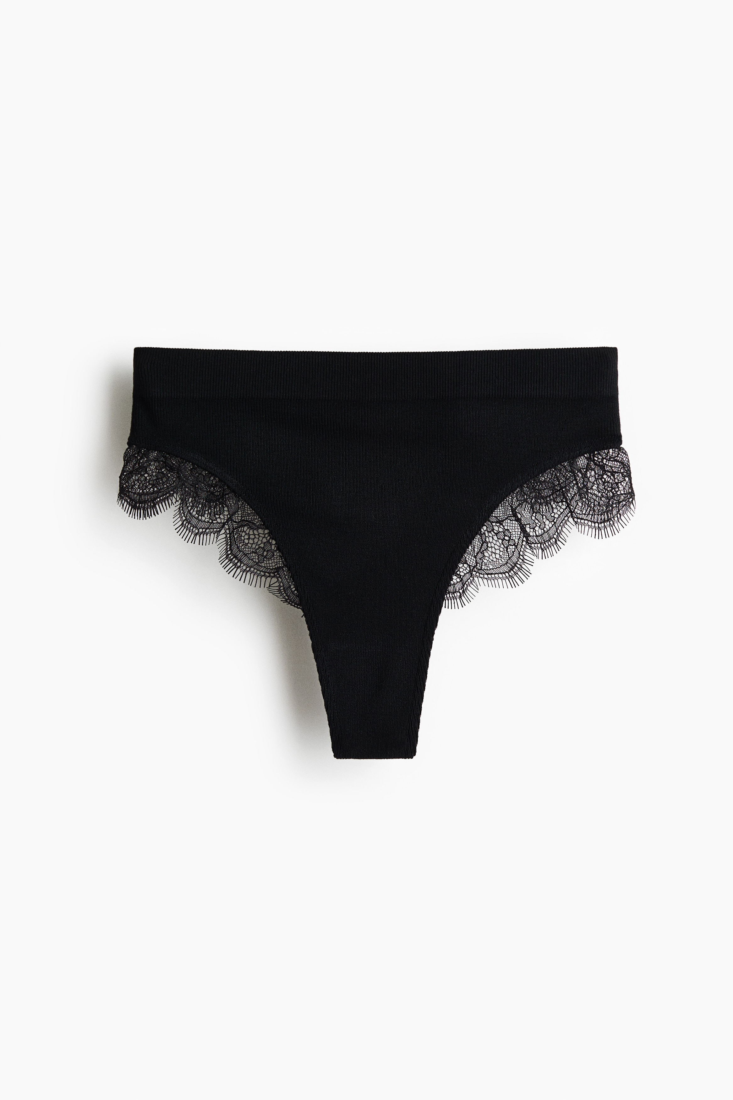 Trosa thong i modalmix - Svart