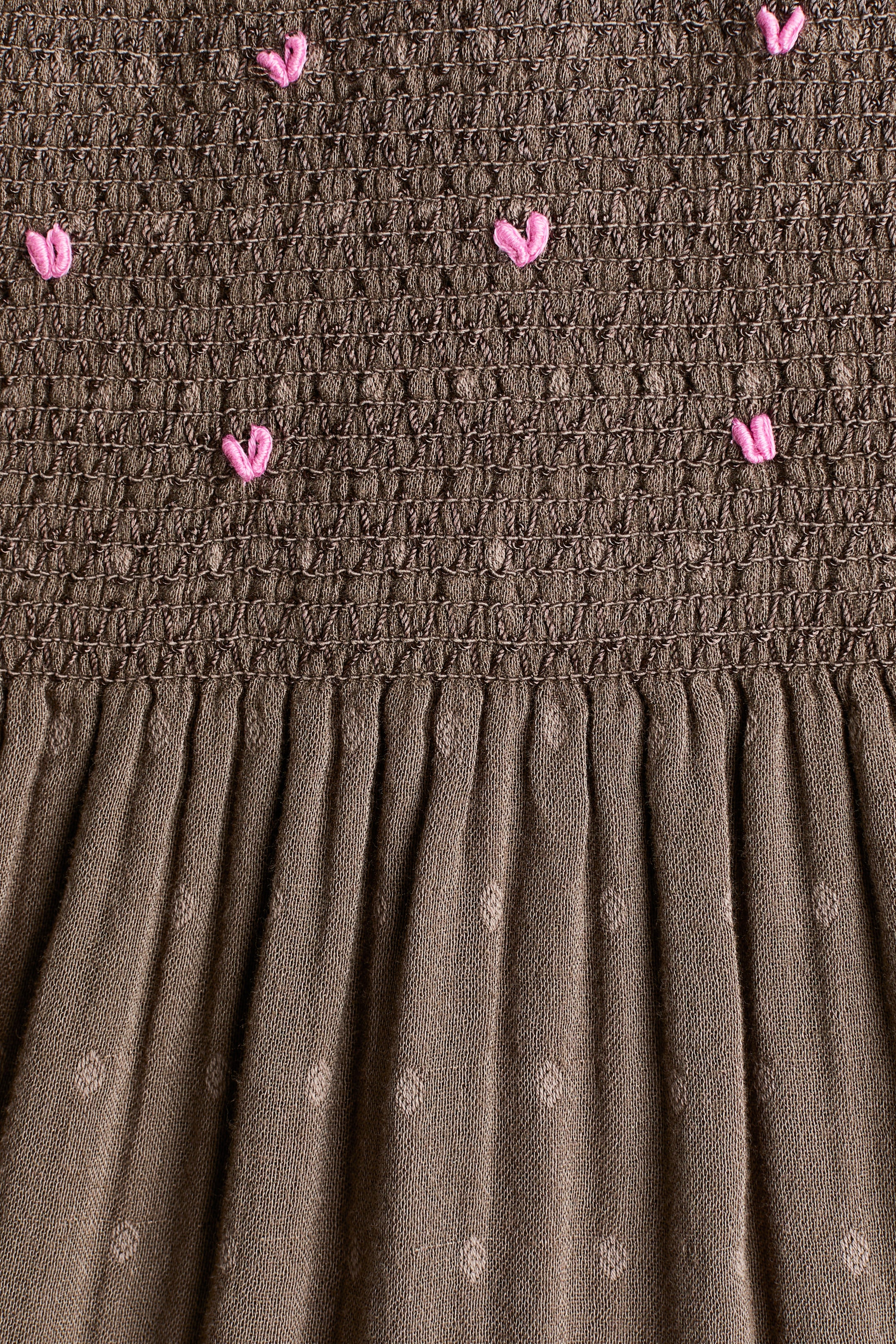 Embroidered-Detail Dress