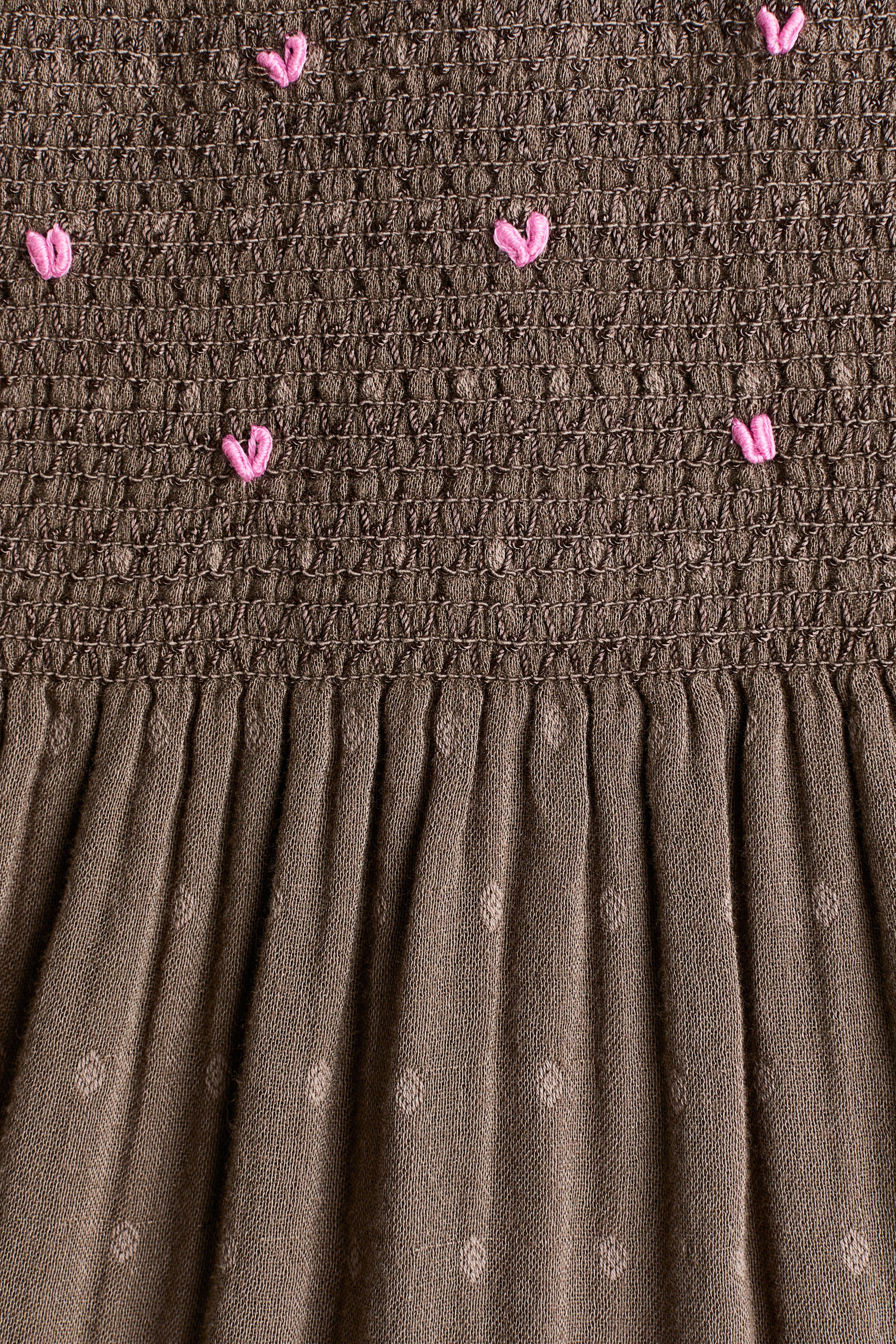 Embroidered-Detail Dress