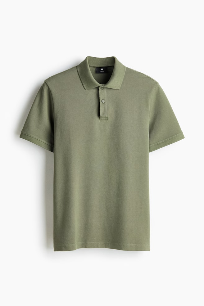Regular-Fit Polo Shirt - Khaki green/Dark blue/Established/Navy blue/striped/Light blue/Orange/White/Dark brown/Navy blue/Black - 1
