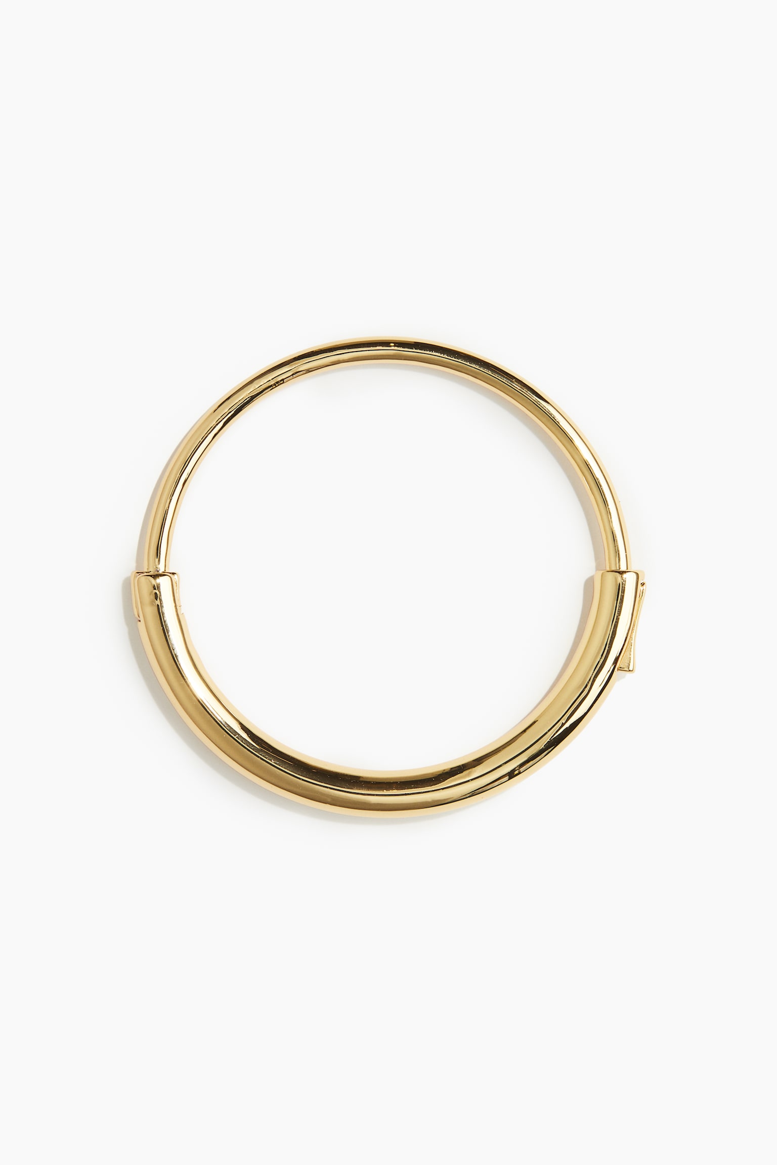 Gold-plated bangle - Gold-coloured - 3