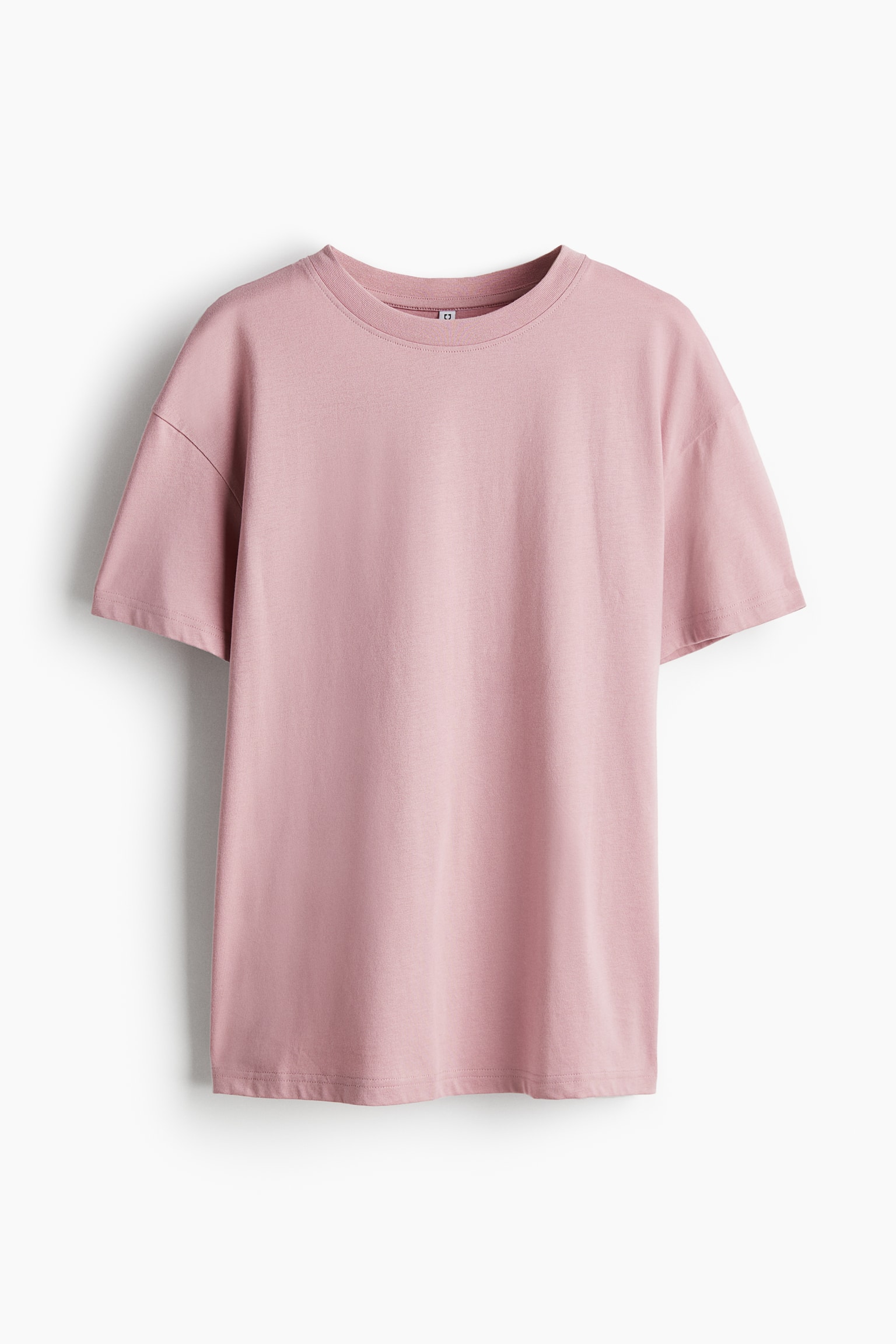 Oversized T-shirt - Dusty pink/White/Black/Dark brown/Light beige/Pink/Burgundy/Dark grey/Light turquoise - 2