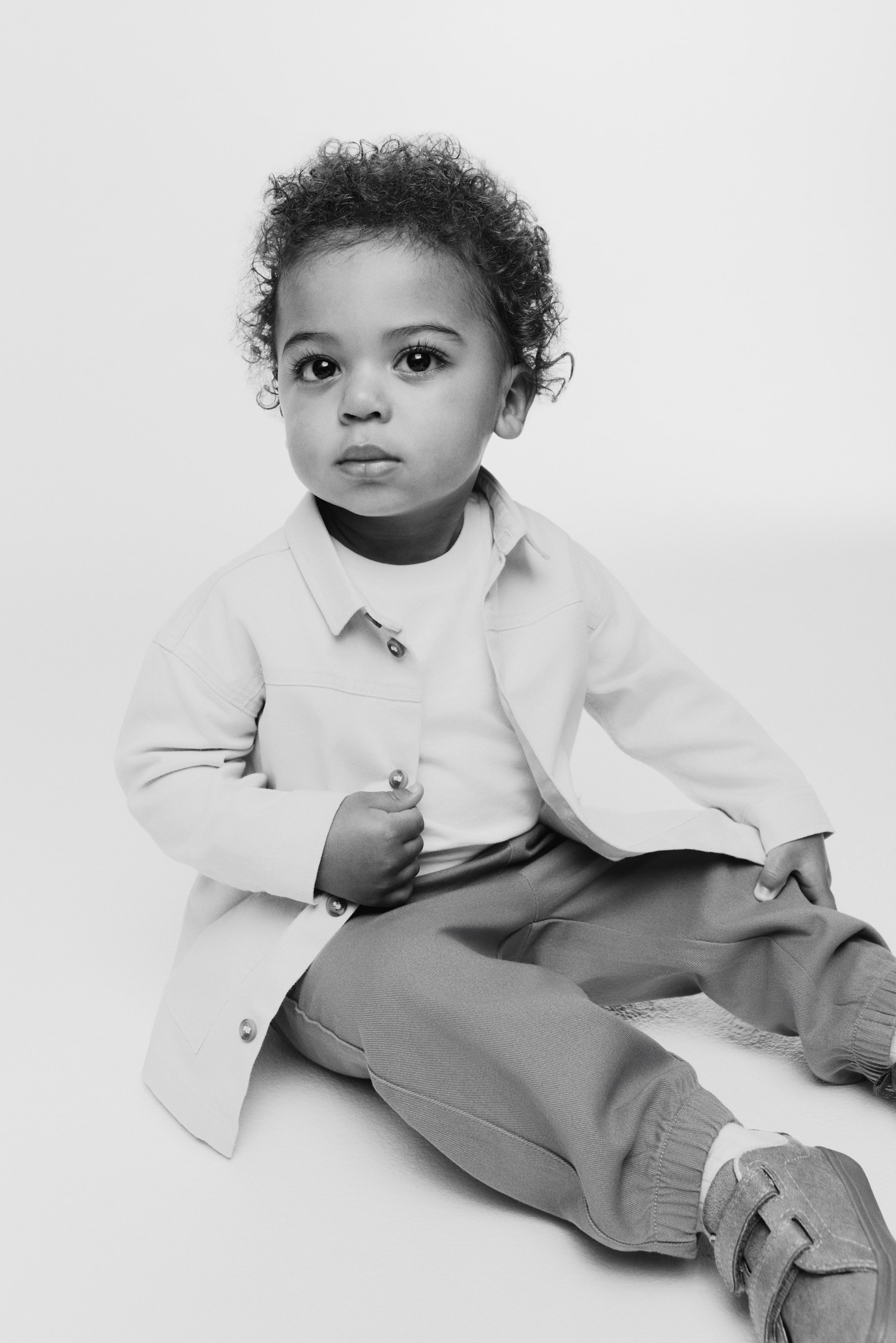 View larger image: 3-Piece Cotton Set - Light beige/brown - Kids | H&M US 5