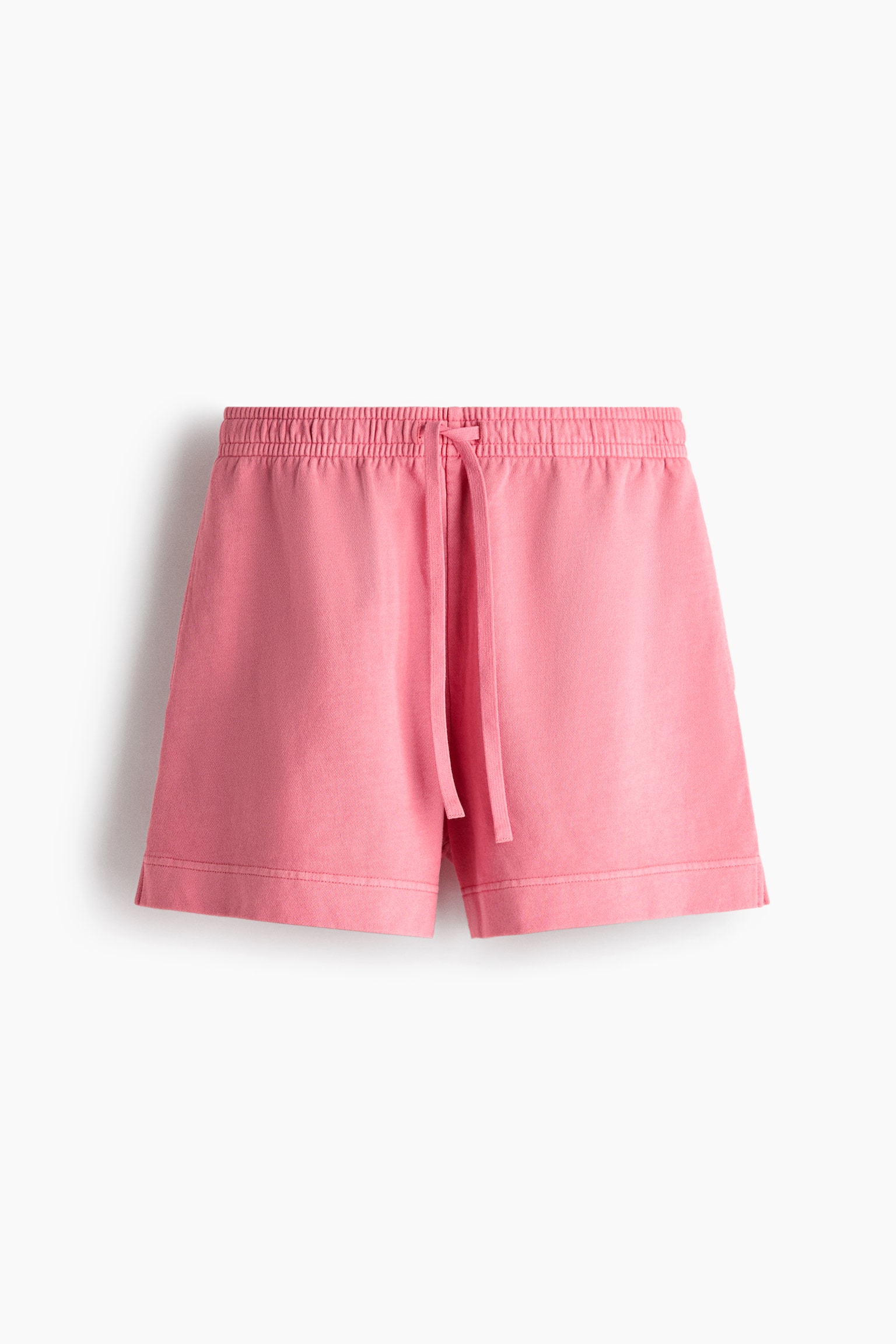 Washed cotton sweatshorts - Pink/Light beige/Cream/Light greige - 2