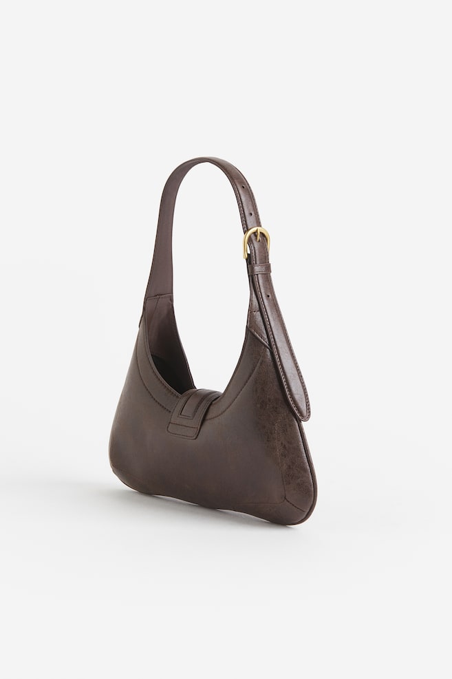 Shoulder bag - Dark brown - 4