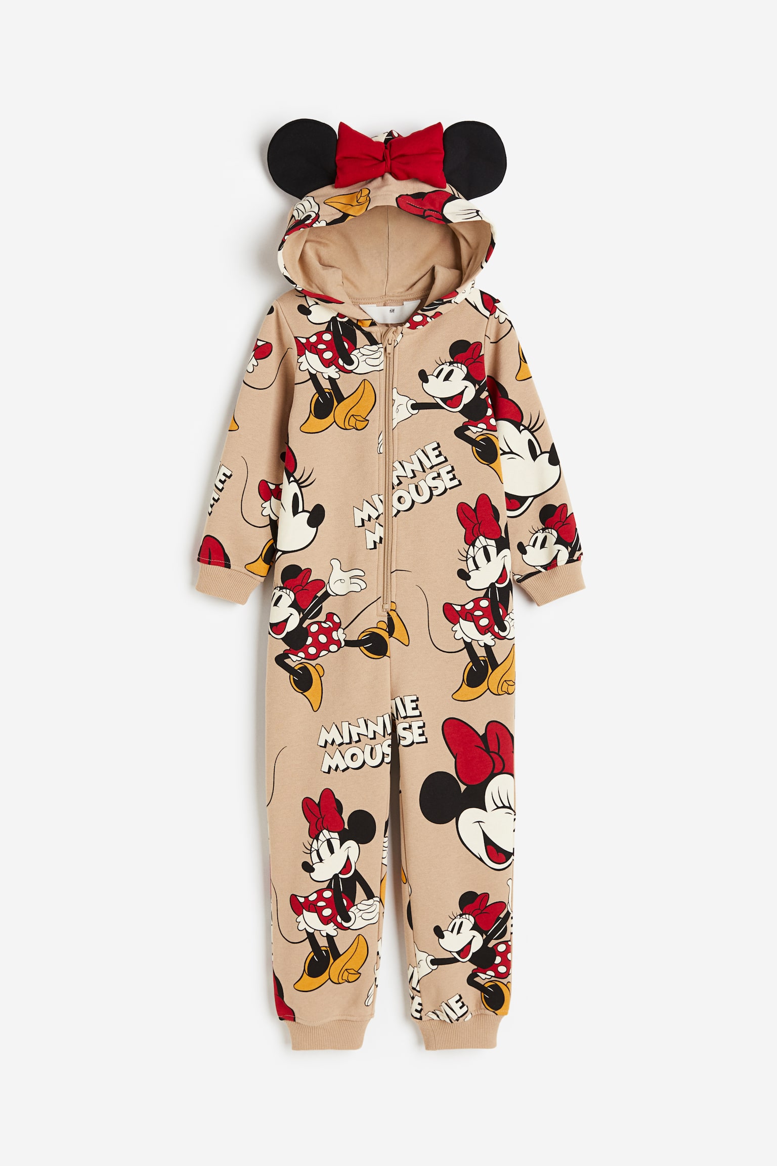 Print Sweat Coverall - Beige/Minnie Mouse/Purple/Paw Patrol - 1