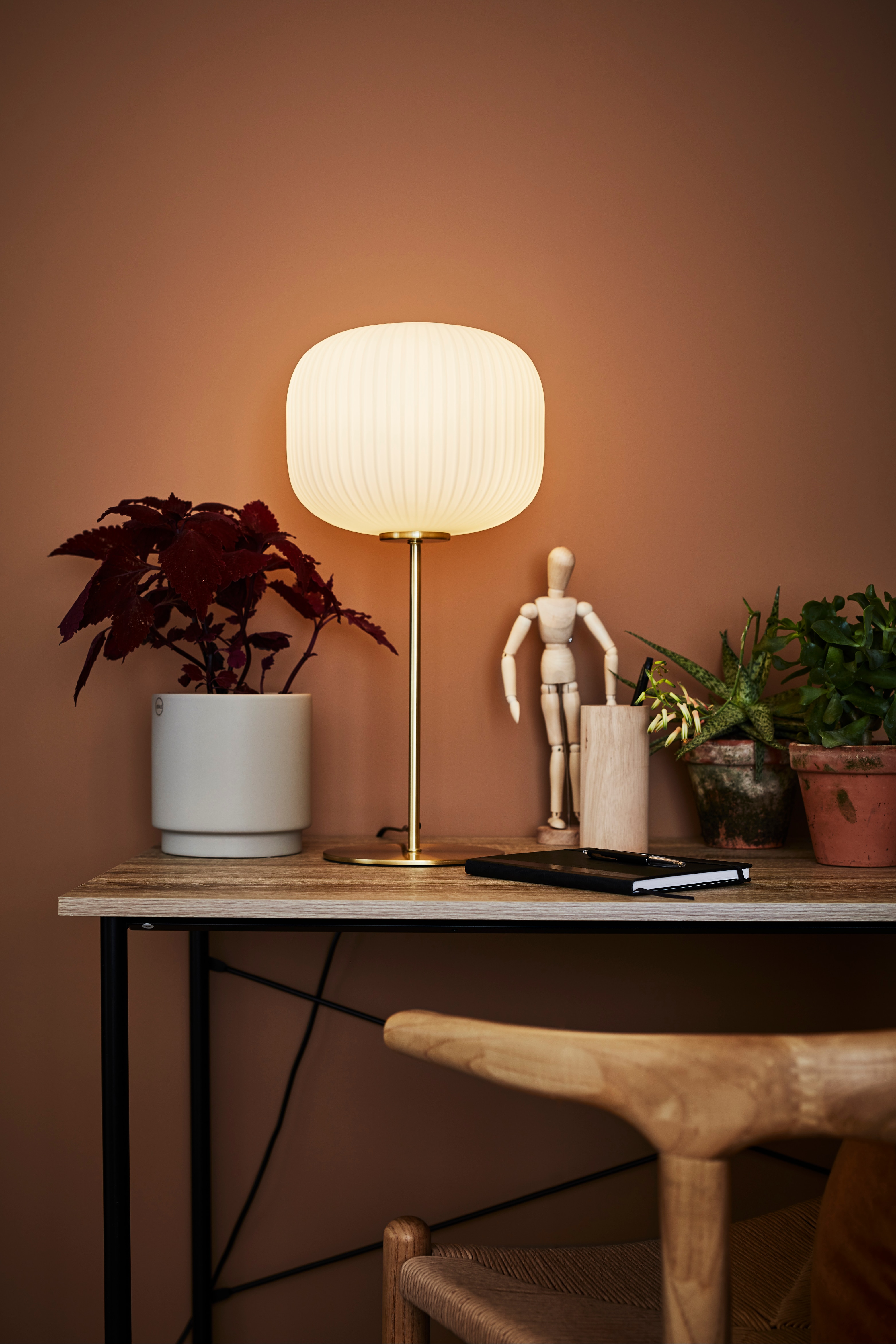 Sober Bordslampa - Mässing