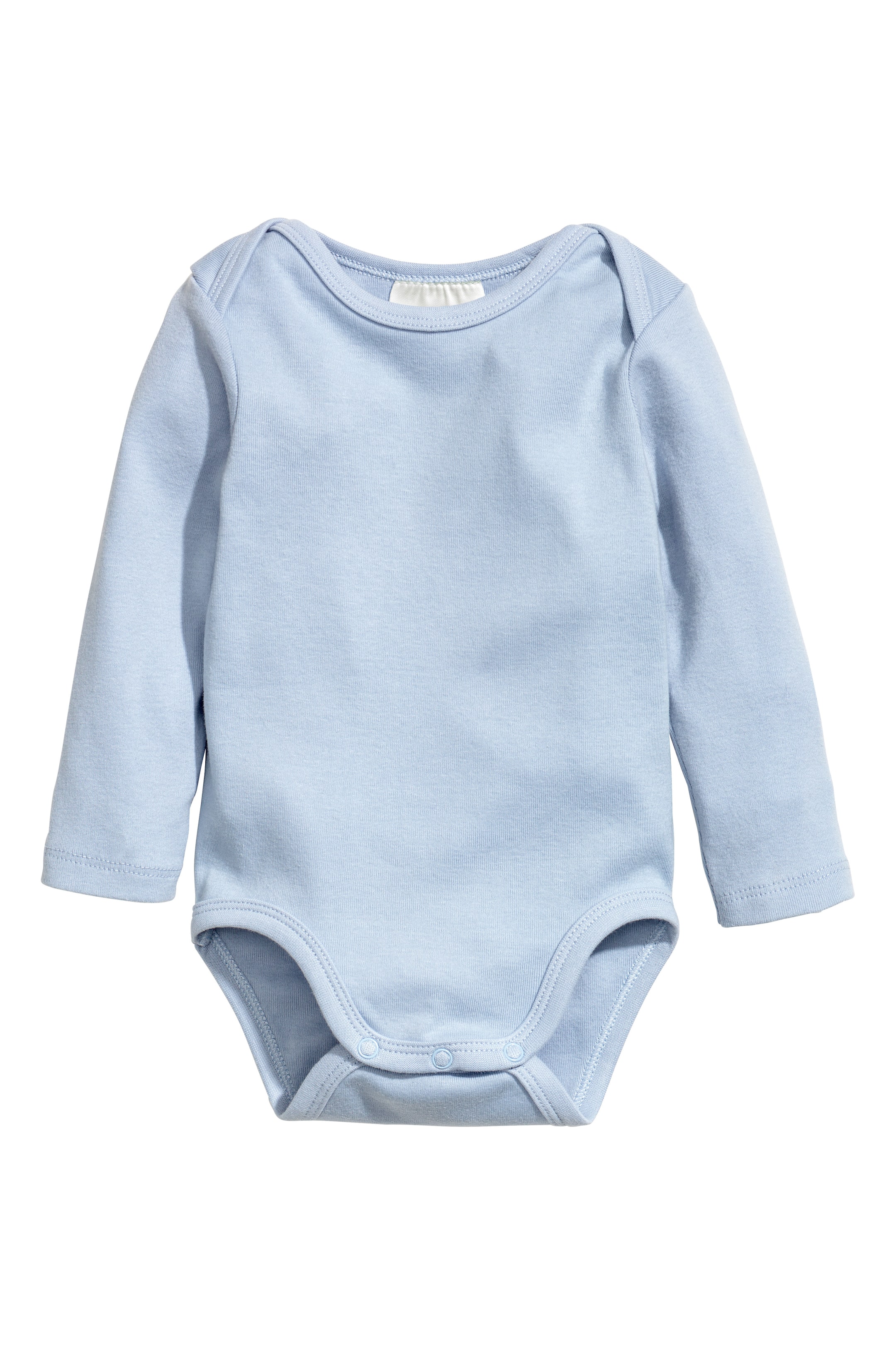 Visa större bild: 5-pack body - Ljusblå/Mörkgrå - BARN | H&M SE 1