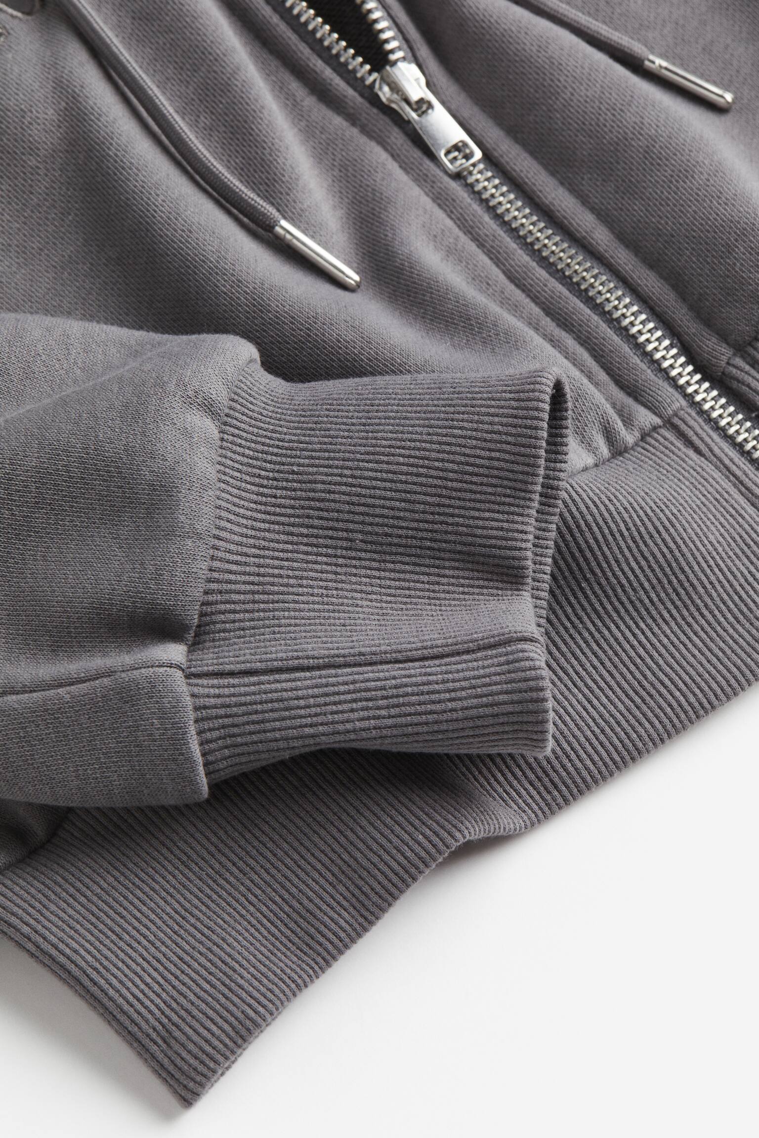 Cropped Design Detail Hoodie - Dark grey/Portland/Cream/1996/Black/86 - 2