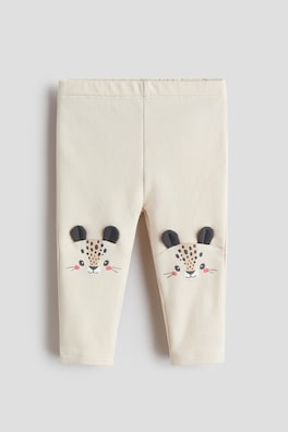 Leggings med borstad insida
