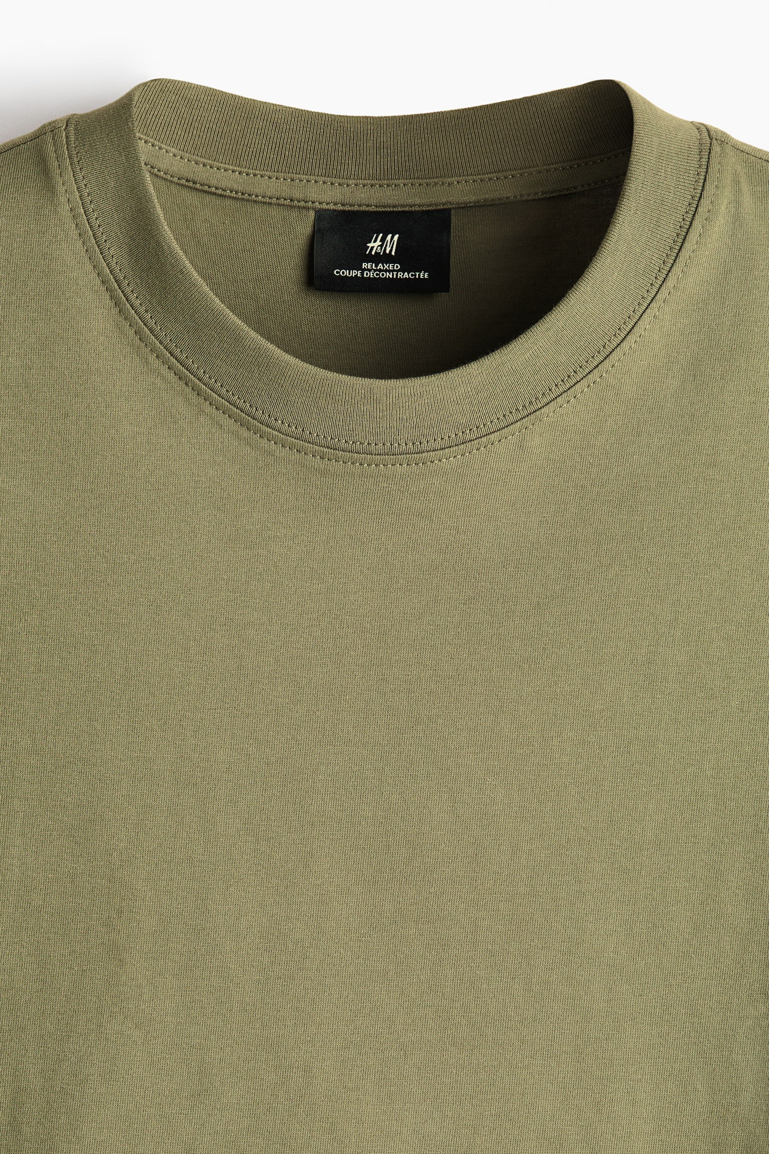 Relaxed Fit T-shirt - Khaki green/Brown/Brown/White/Dark grey/Dusty blue/Dark teal/Beige/Black/Light blue/Teal/Striped/Blue/Forest green/Dark plum purple/Green/Light blue/Beige - 4