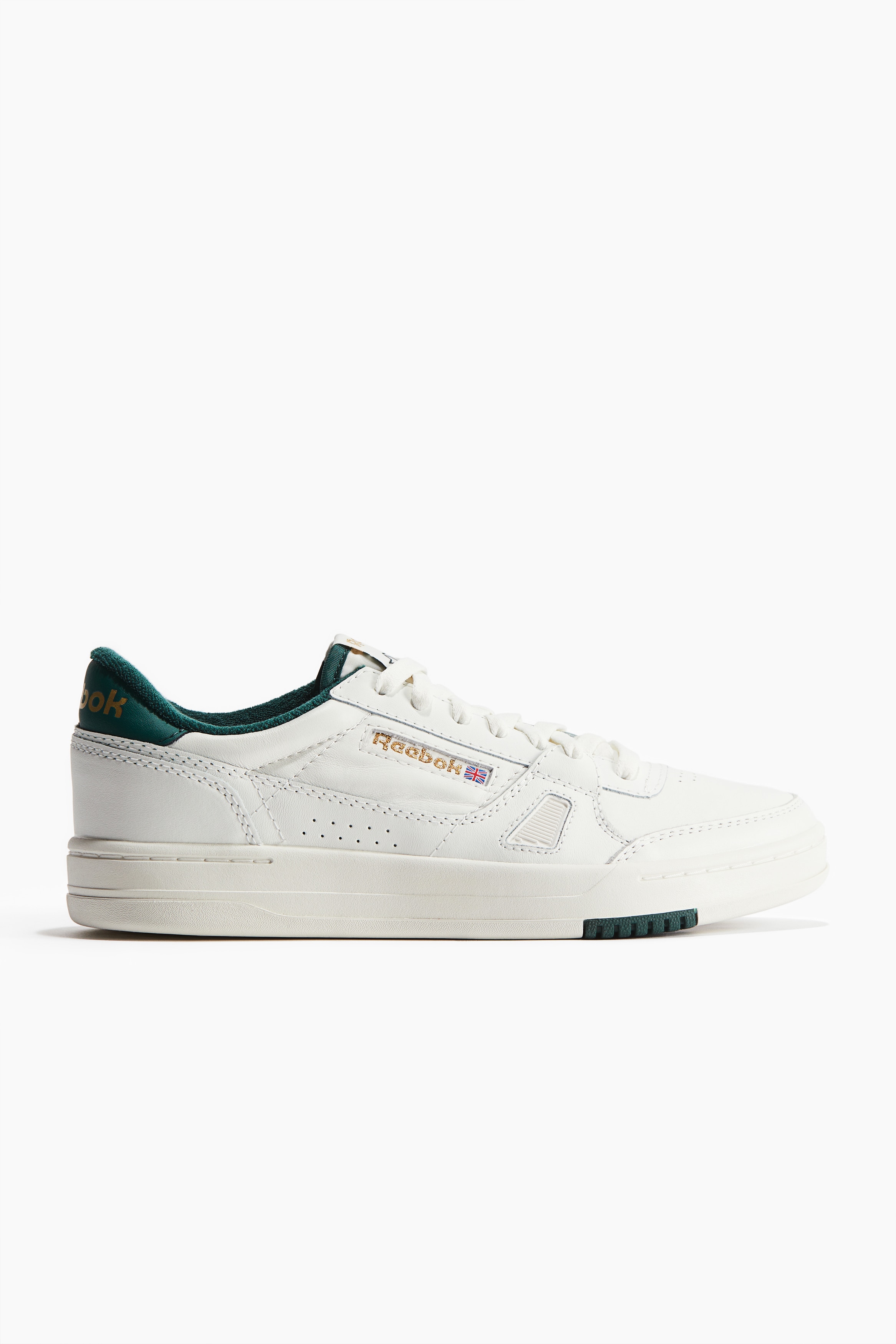 Mannen - Vintage Chalk/Collegiate Groen Lt Court - Size: 40.5  - H&M