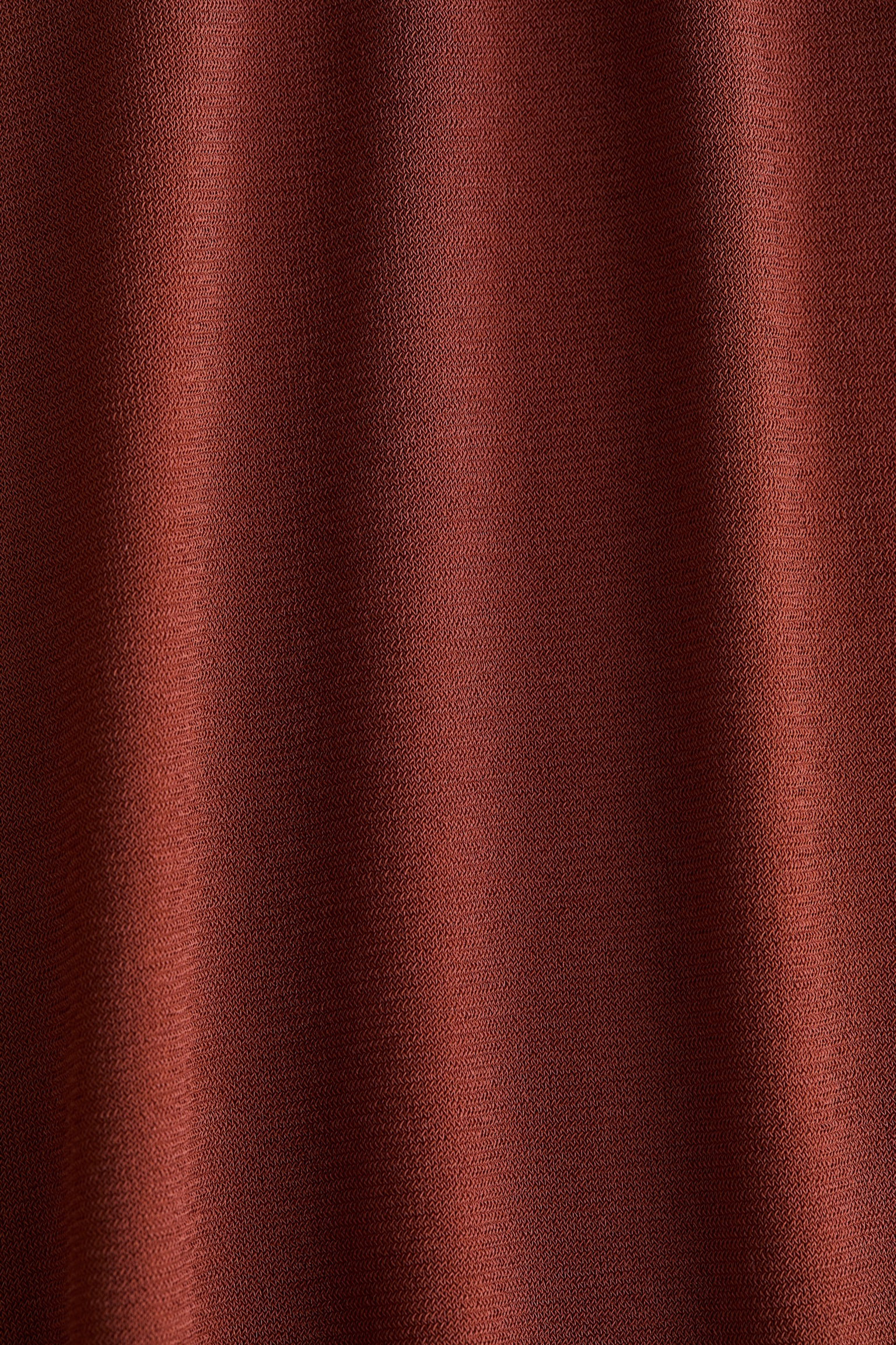 Draped fine-knit trousers - Rust red/Black/Dark beige/Light blue - 2