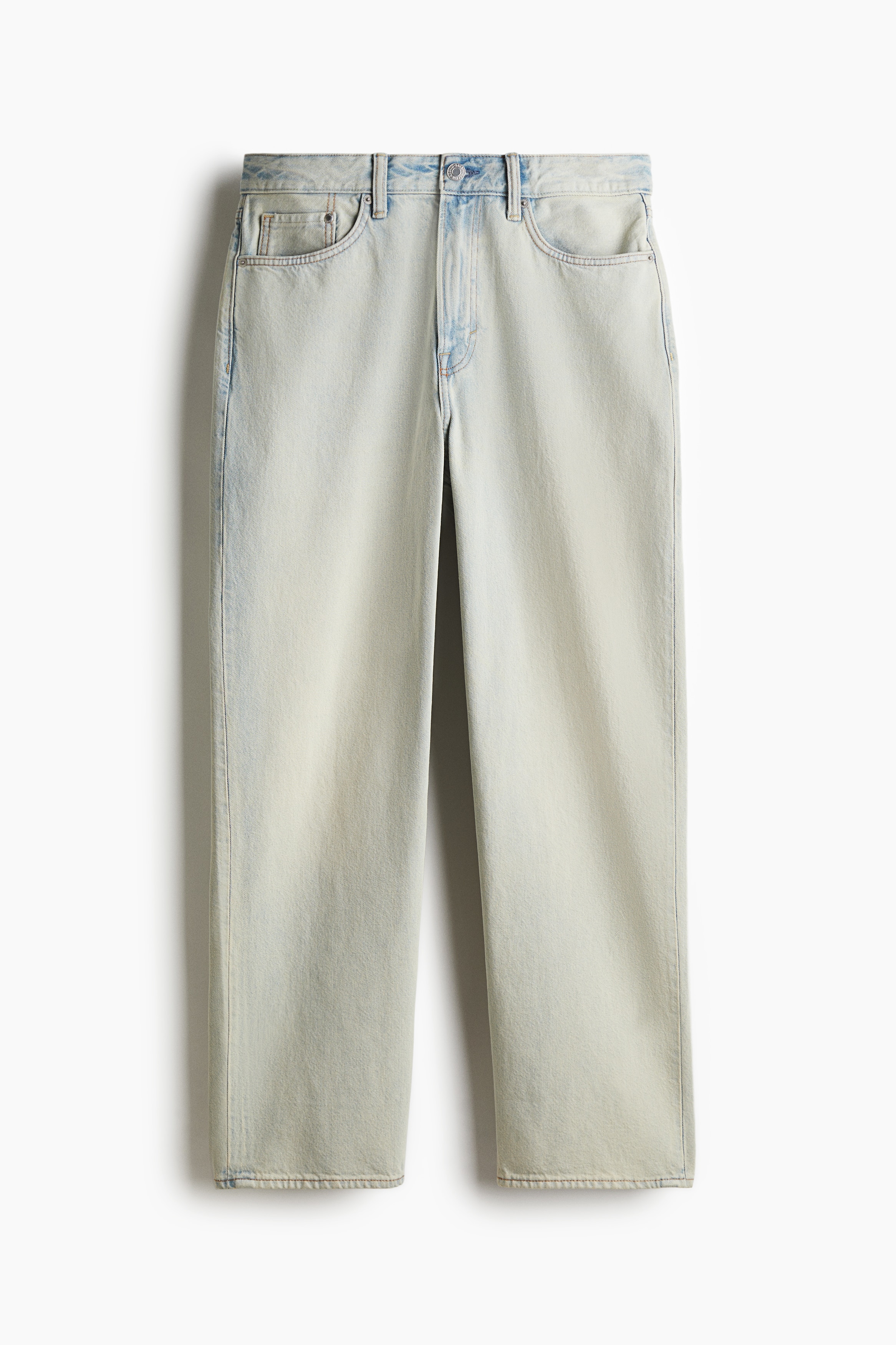 Men - Pale denim blue Loose Jeans - Size: 38/34  - H&M
