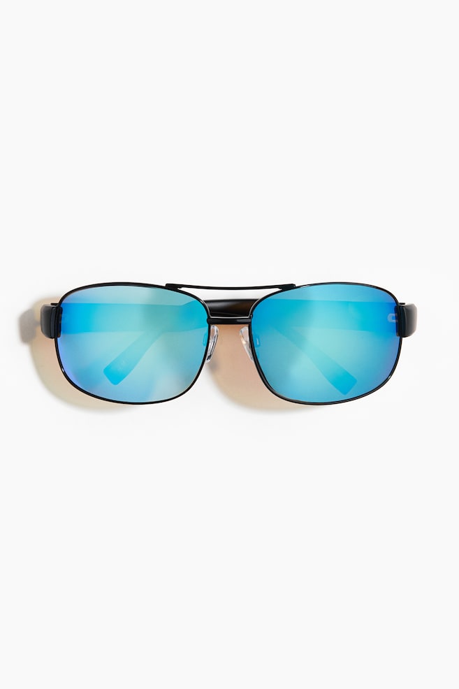 Sunglasses - Light blue/Black - 1