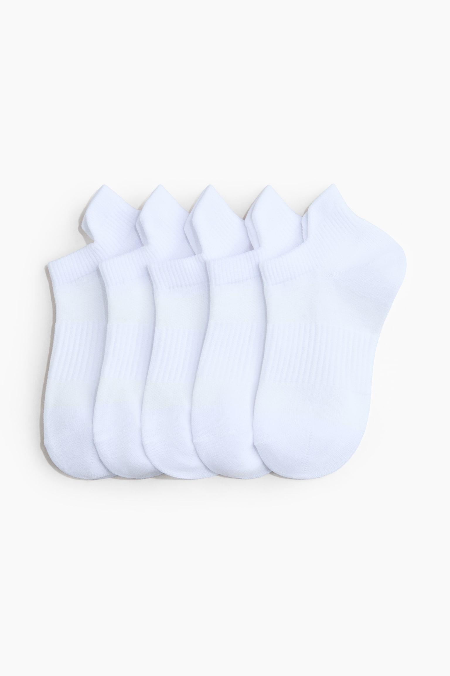 5-pack Calcetines deportivos con DryMove™ - Blanco/Black - 4
