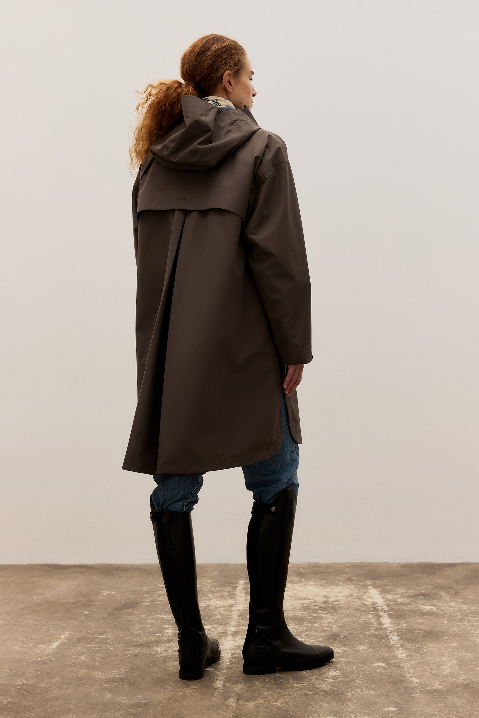 Rain parka - Brown - 5